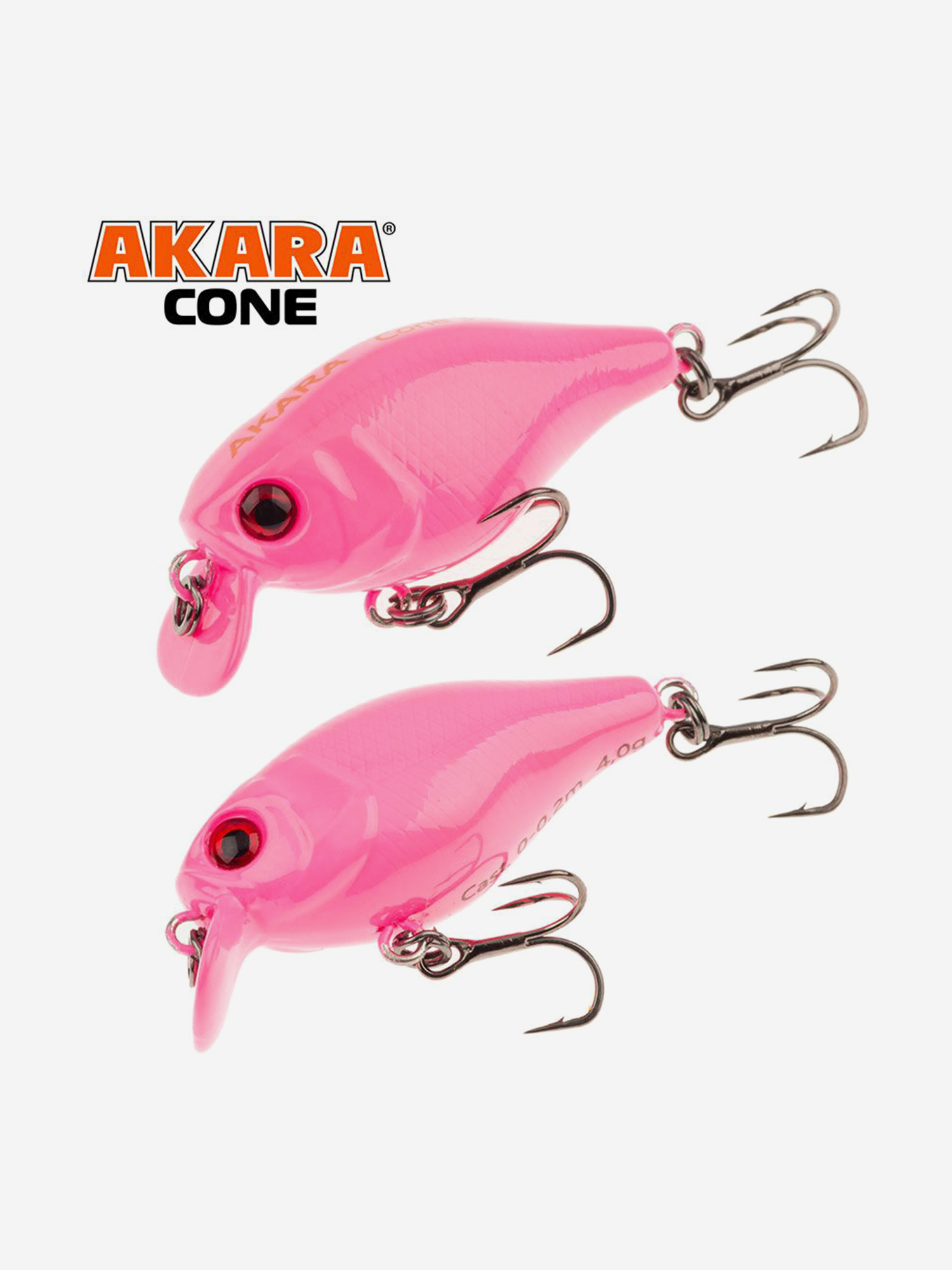 Изображение товара Воблер Akara Cone 35F кренк плавающий на форель, голавля 4гр A-200