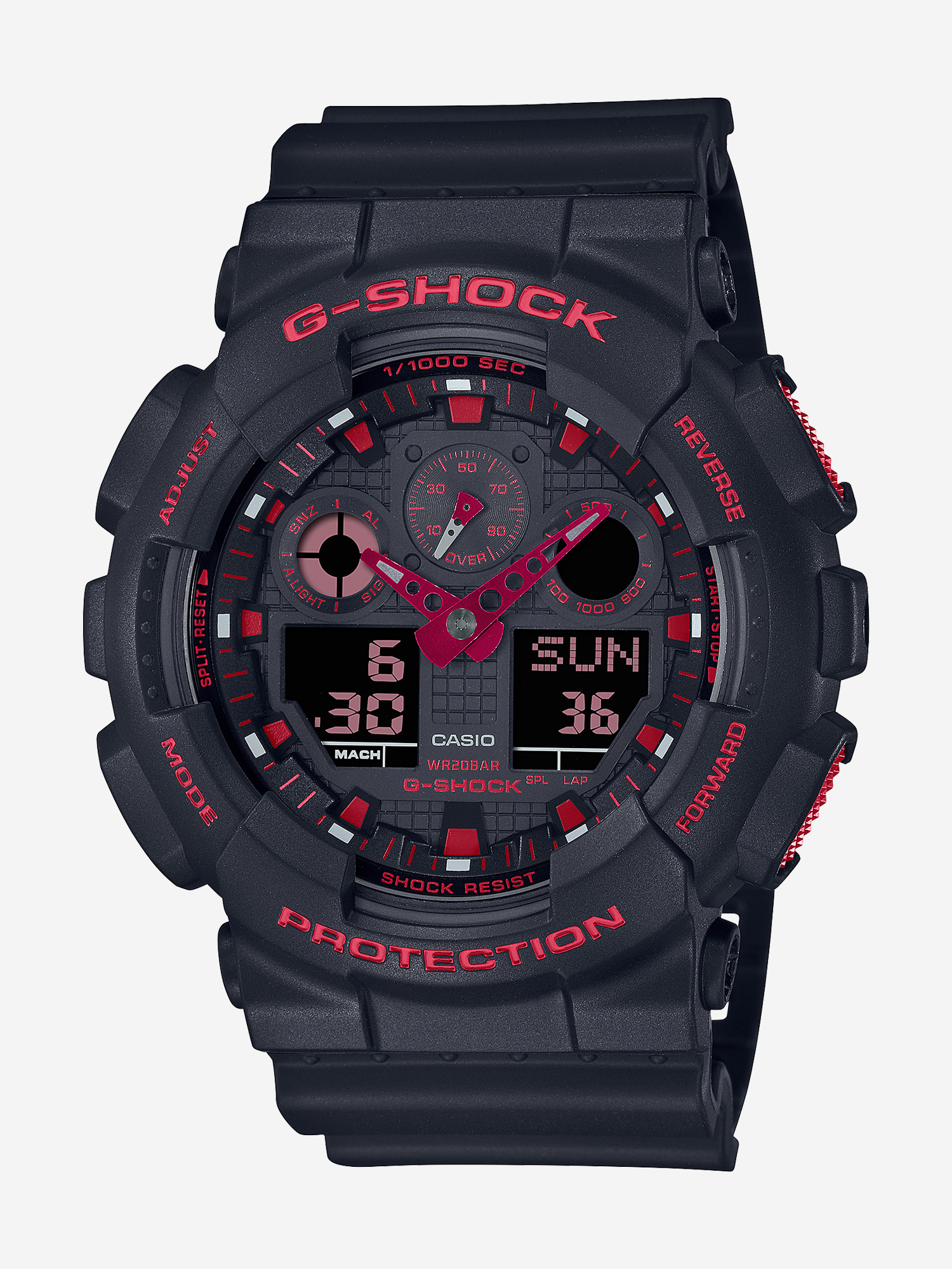 

Наручные часы Casio G-Shock GA-100BNR-1A, Черный
