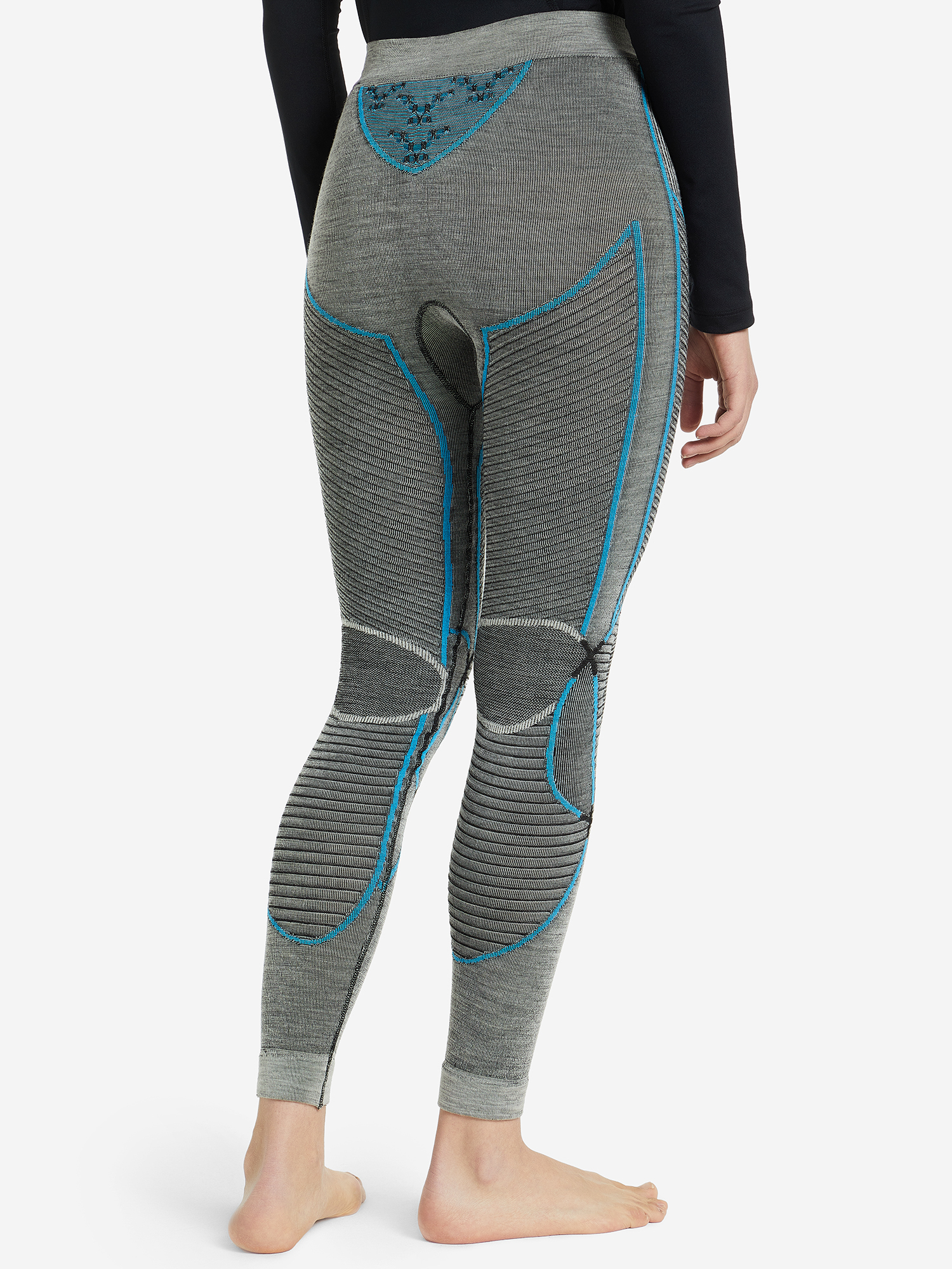 Термобелье низ женское X-Bionic Apani 4.0 Merino, Серый AP-WP05W19WX05-B284, размер 42 - фото 2