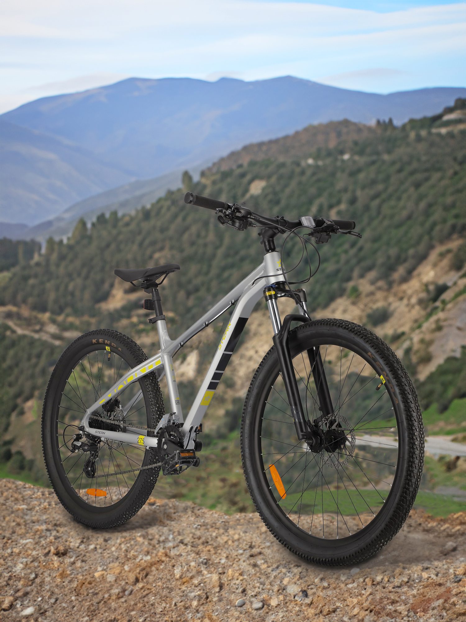 

Велосипед горный Stern Mount 27.5" 2024, Серый