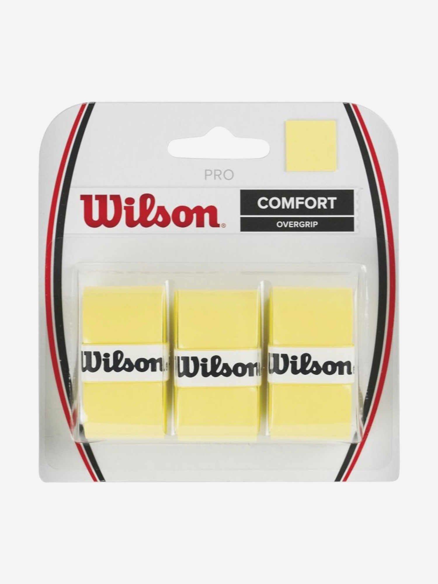 

Намотка верхняя Wilson PRO Comfort 3шт. Желтый, Желтый