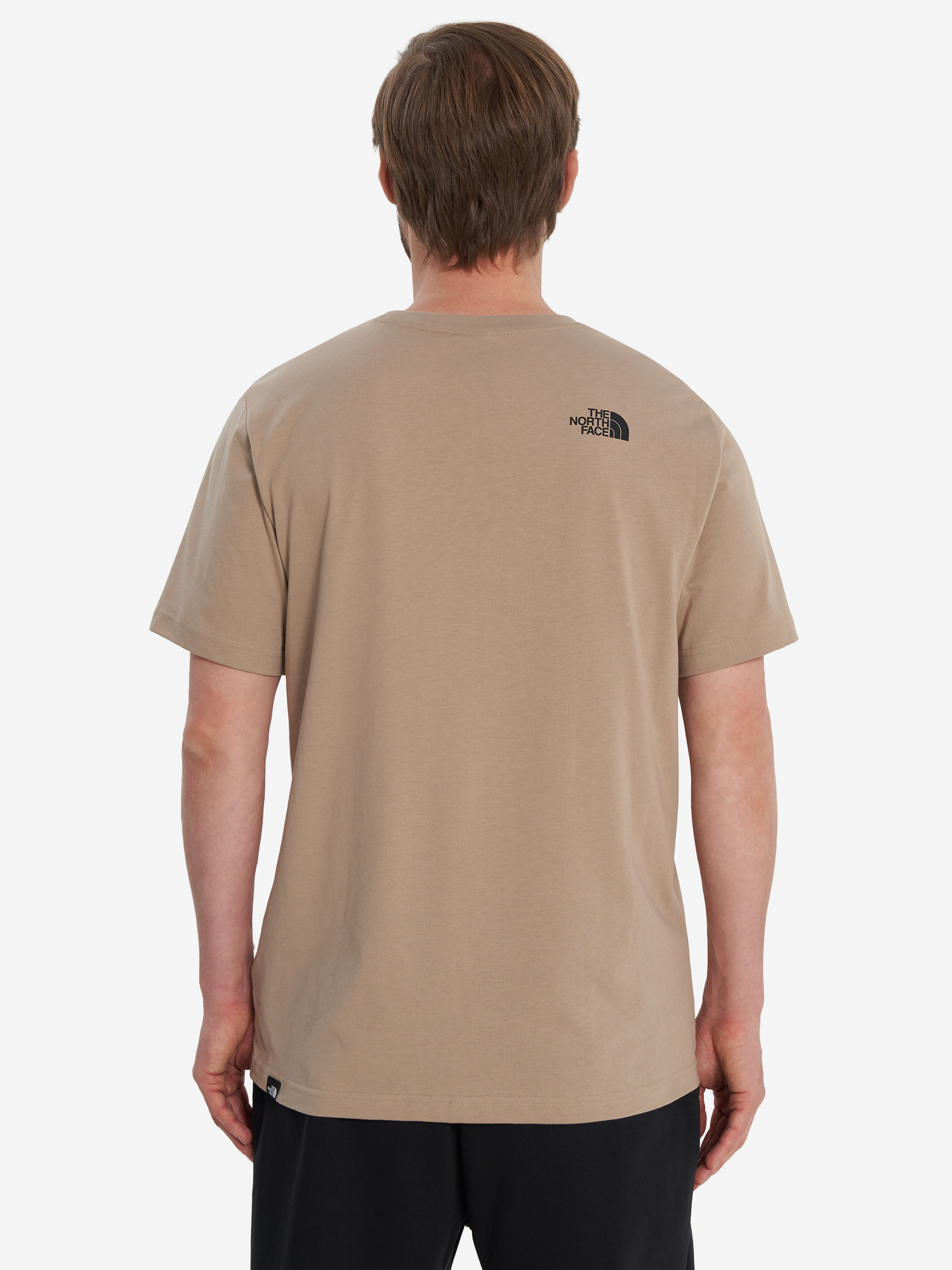 фото Футболка мужская the north face fine, серый