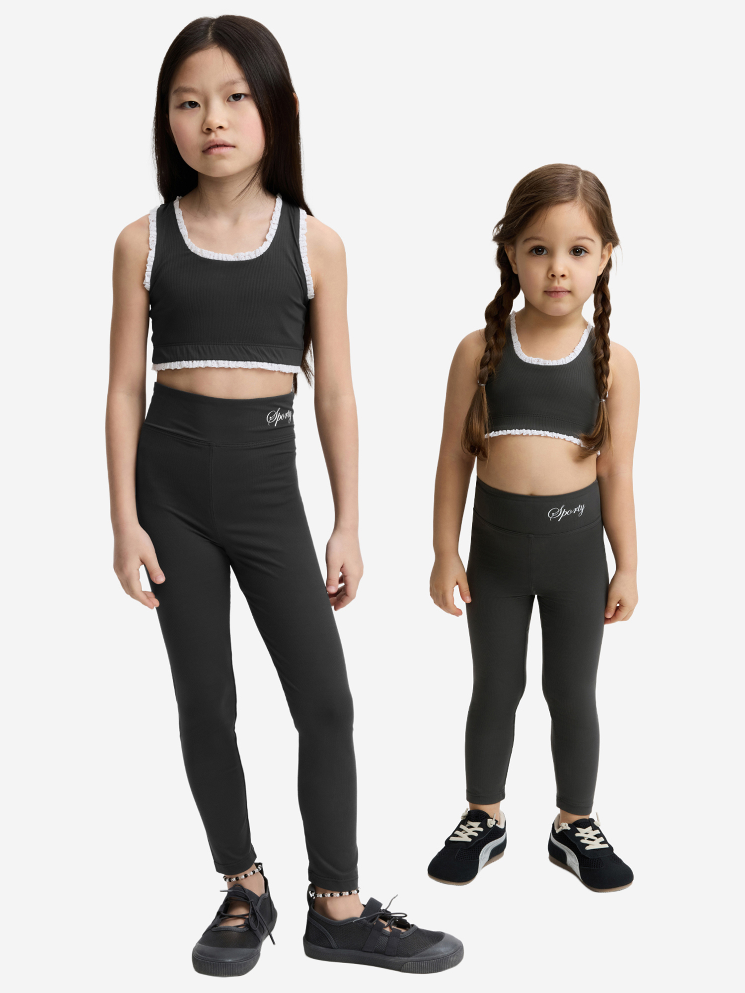 Изображение товара Комплект детский (топ и легинсы) HAPPY BABY, Черный