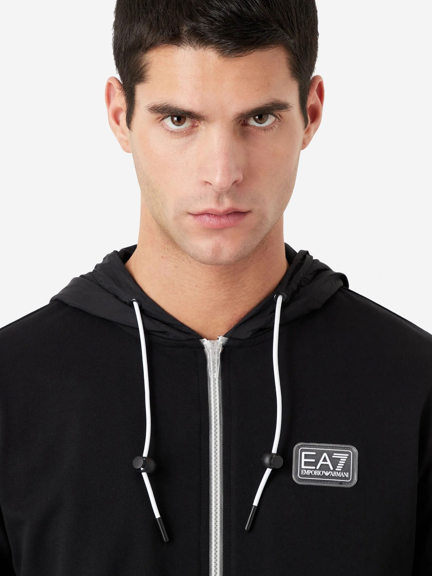 Толстовка мужская EA7 Sweatshirt, Черный 3RPM25PJ05ZLBHFE26-16919, размер 48 - фото 2