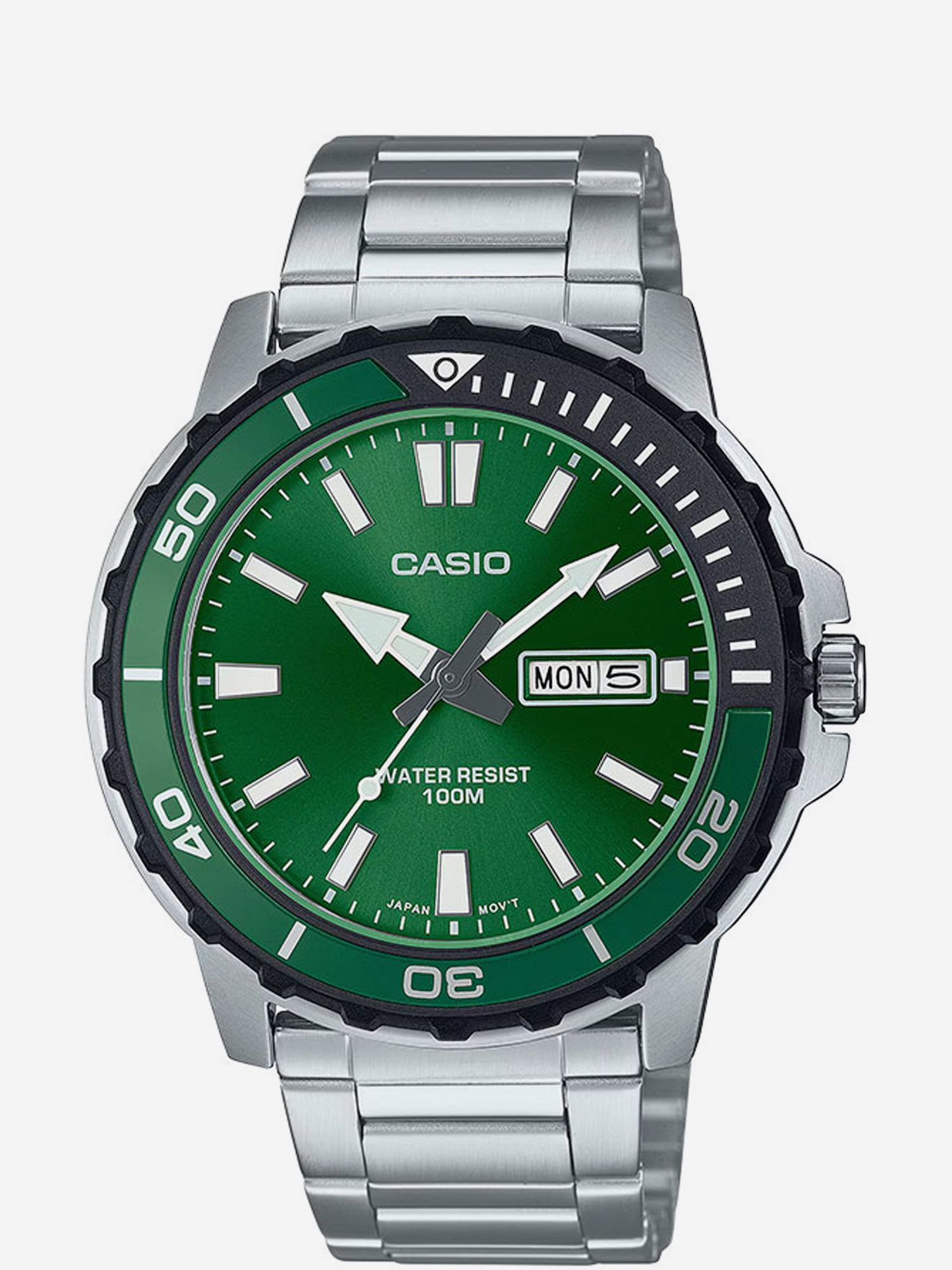 

Наручные часы Casio Collection MTD-125D-3A, Серебряный