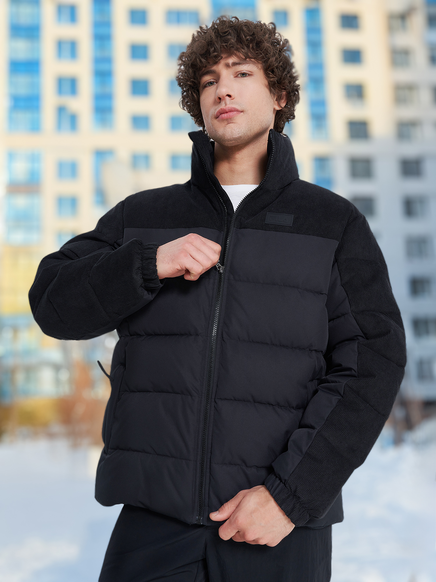 

Пуховик мужской FILA, Черный