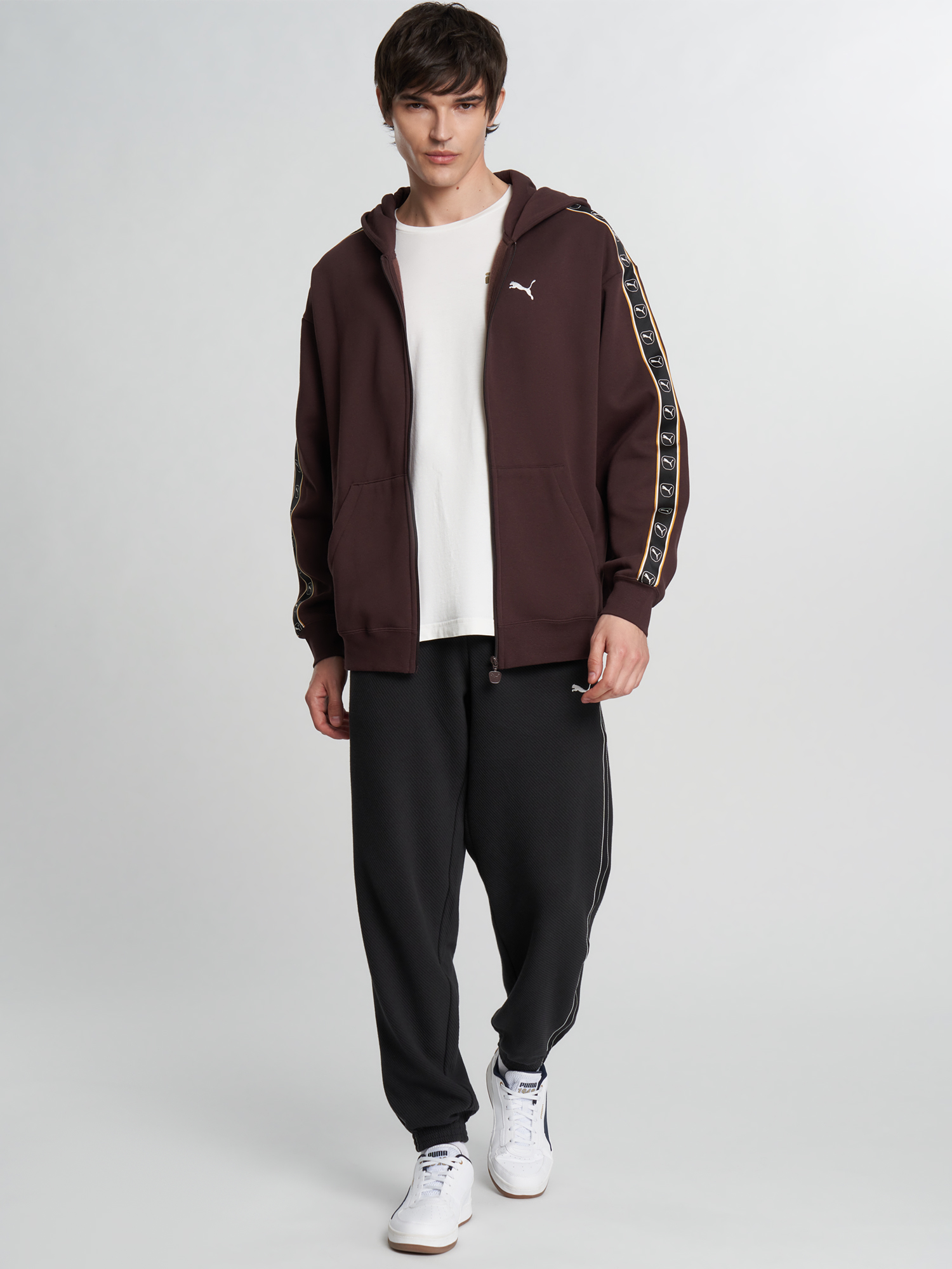 Толстовка мужская PUMA Essentials Elevated, Коричневый 4