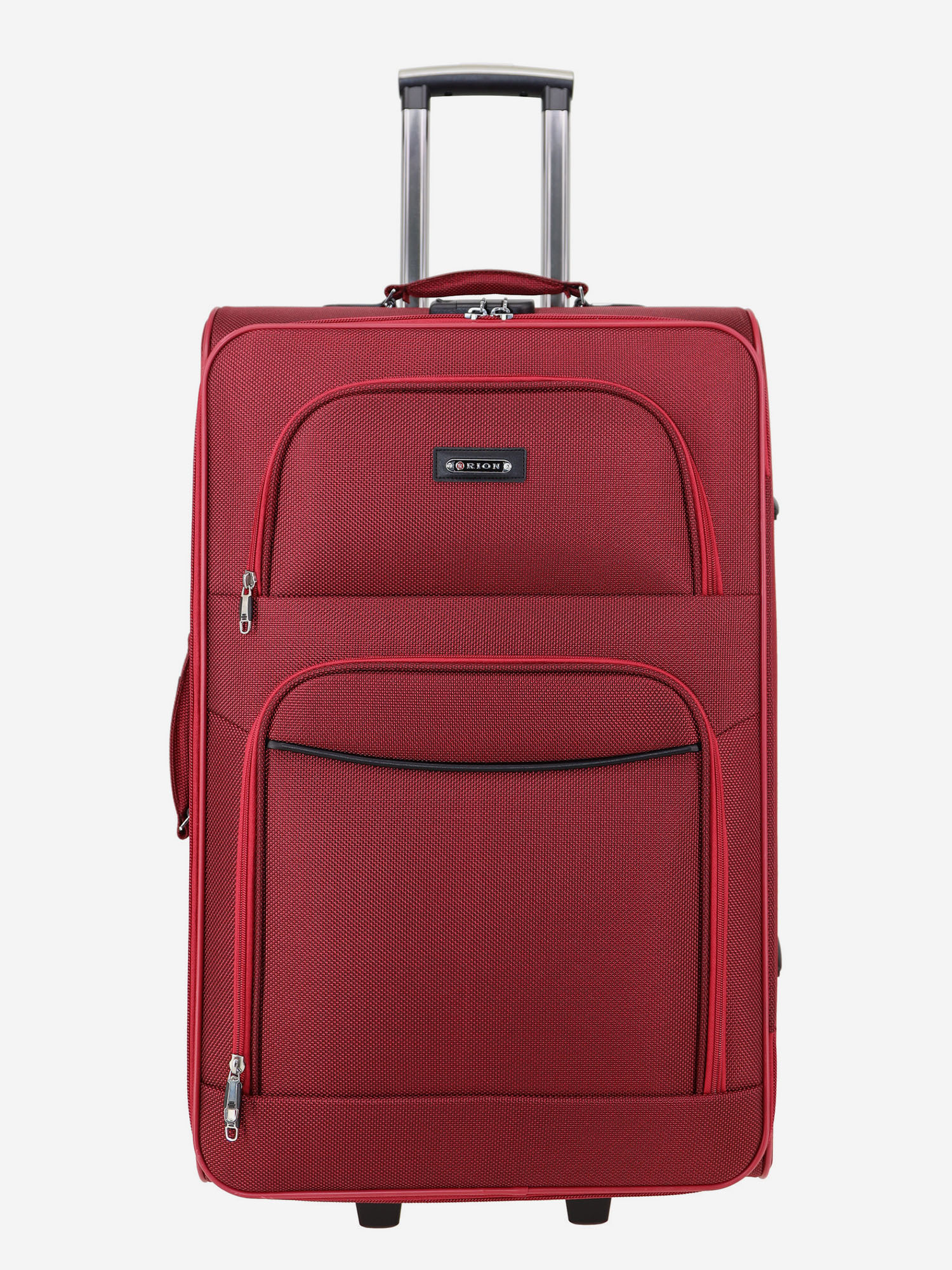 Изображение товара Чемодан Рион+ бордовый, объем 100 литров, 1 отделение
