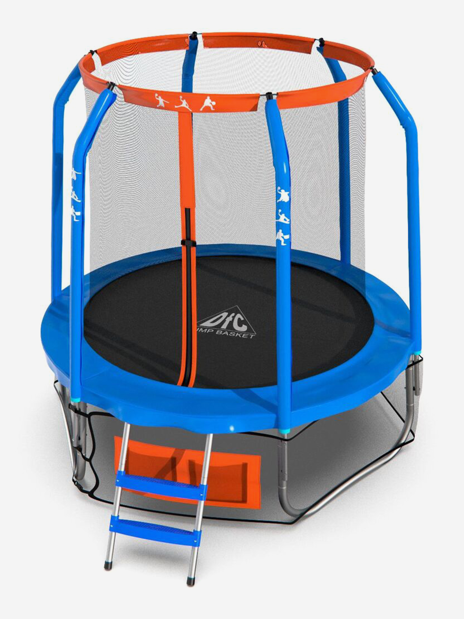 Изображение товара Батут DFC JUMP BASKET 6ft 183см для домашних тренировок фитнес и тренинг