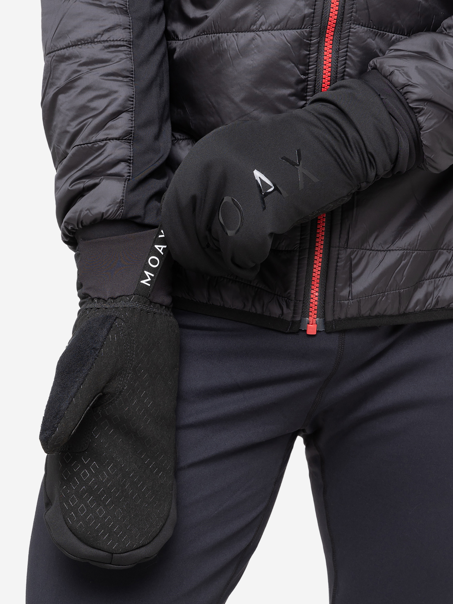 фото Варежки moaxsport arctic, черный