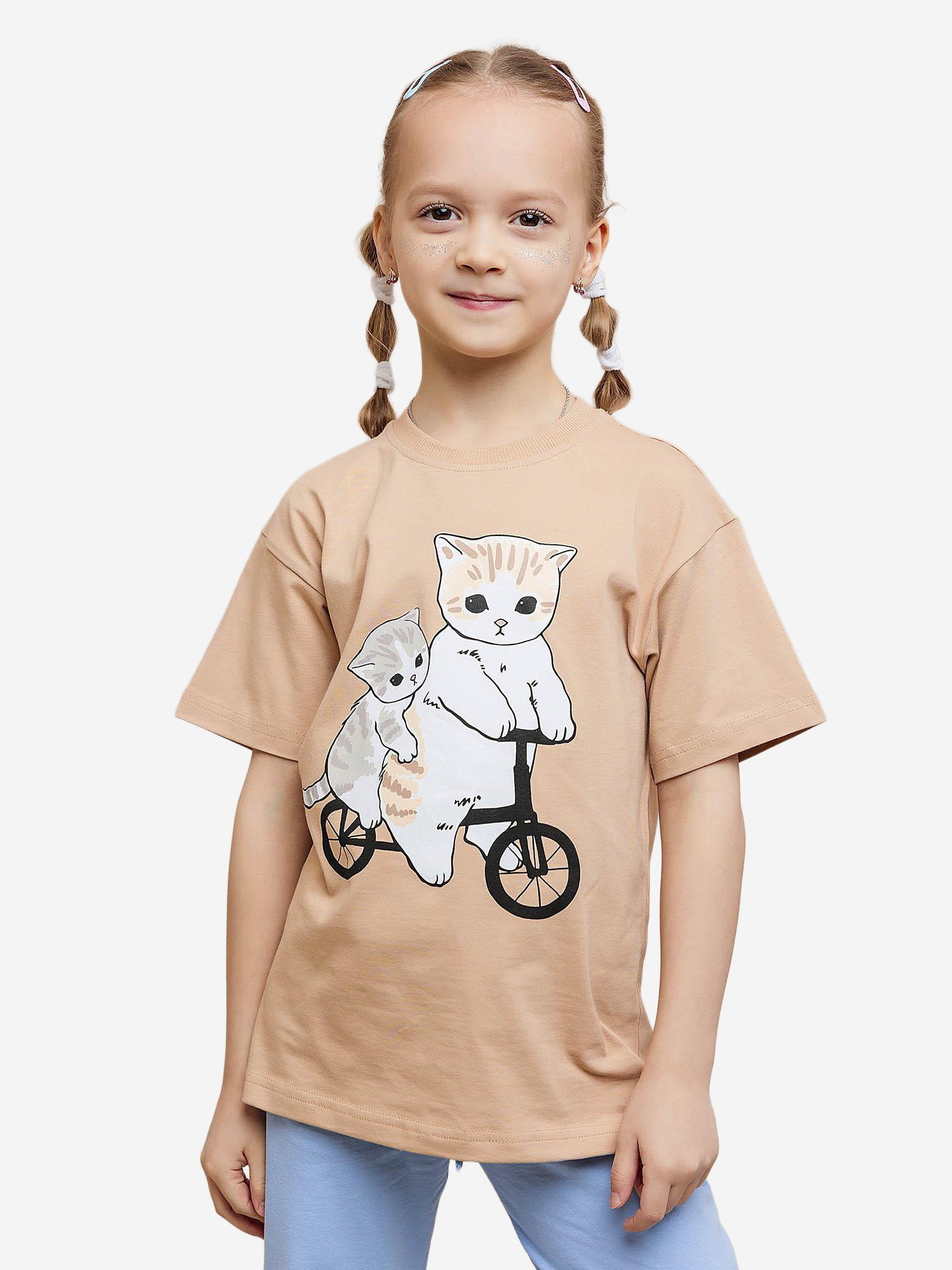 Изображение товара Футболка для девочки batik с коротким рукавом