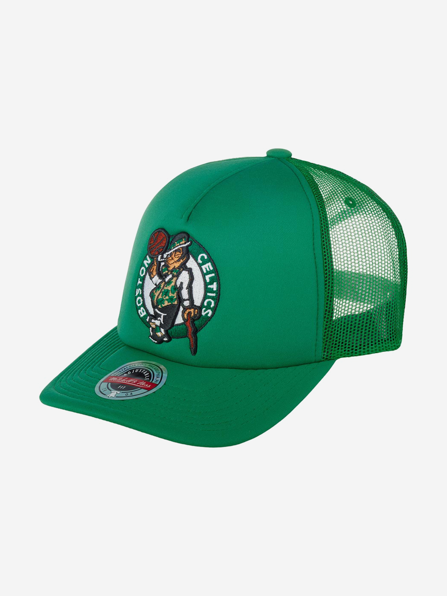 Изображение товара MITCHELL NESS Бейсболка с сеточкой Boston Celtics NBA держит форму стильная