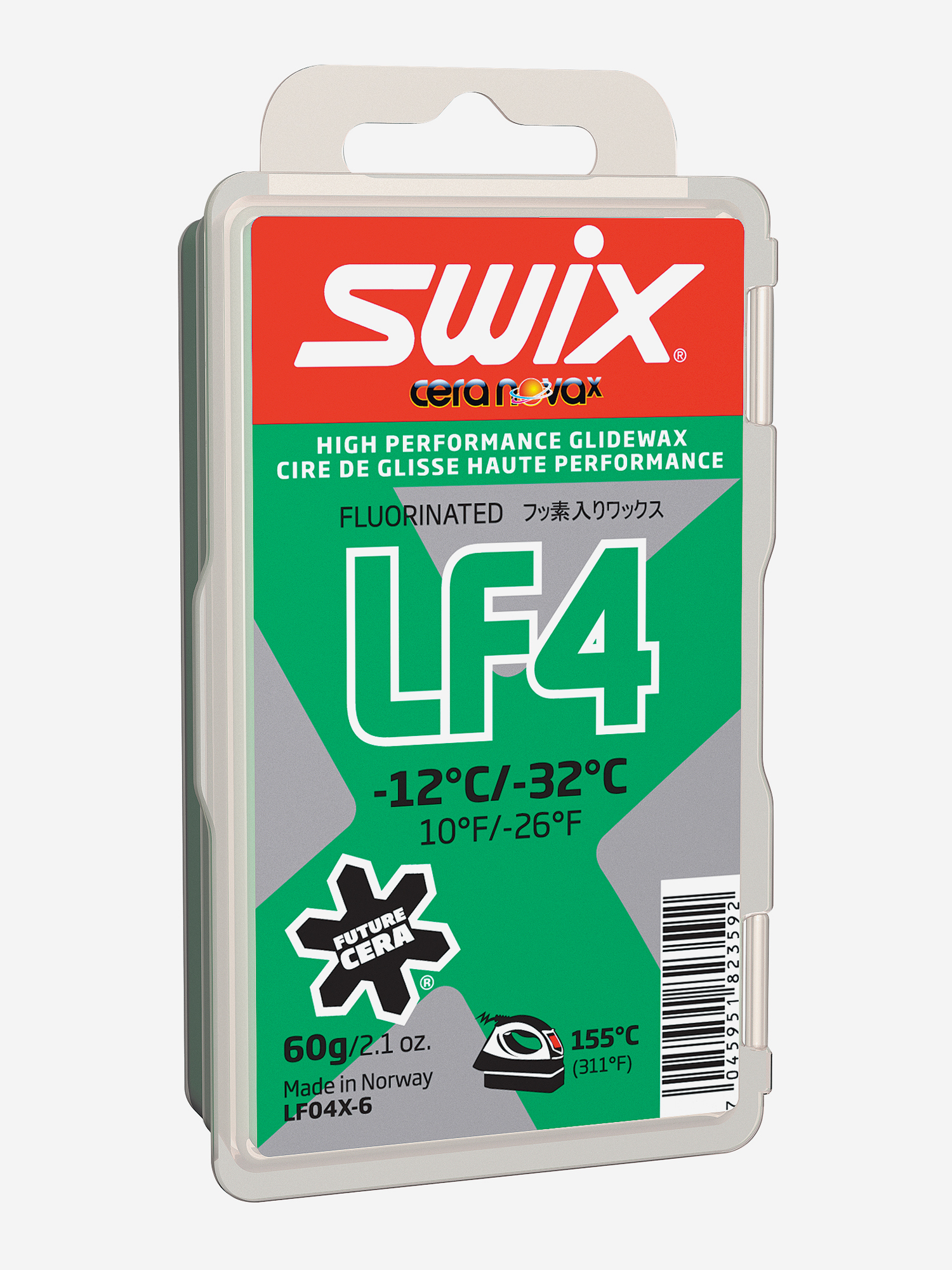 

Мазь скольжения Swix, -12°С/-32°С, Зеленый