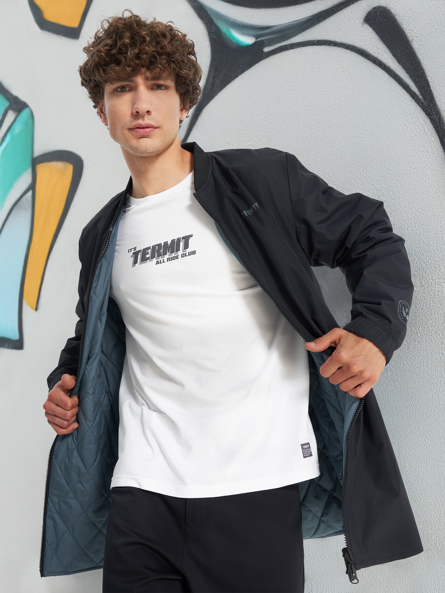 

Куртка утепленная двусторонняя мужская Termit, Черный