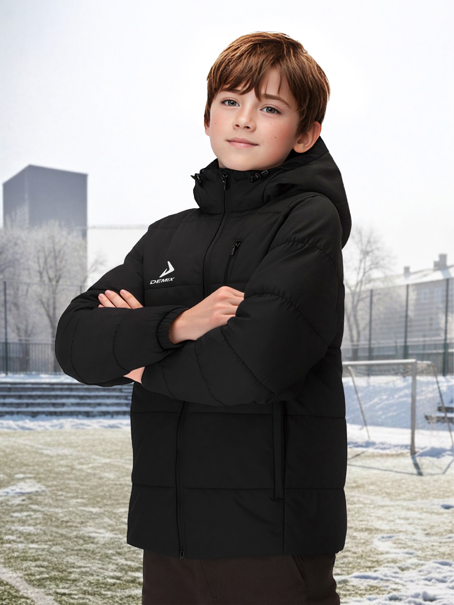 Куртка утепленная Demix, черный, арт. 116891dmx-99