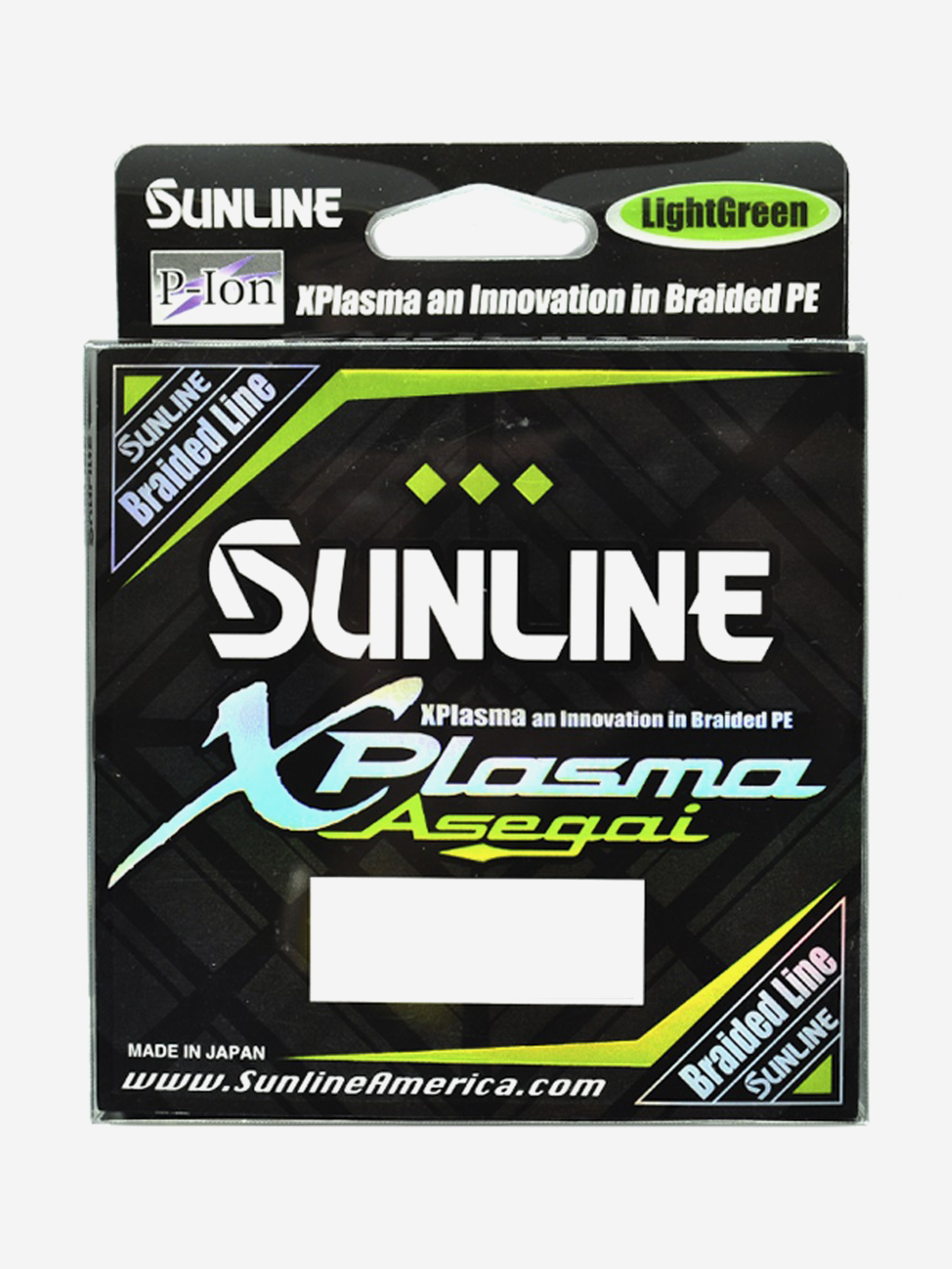 

Плетёный шнур Sunline X-Plasma 150m Light Green, Зеленый