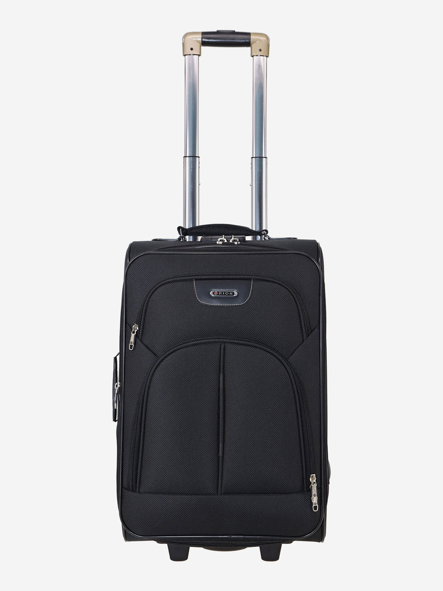 Изображение товара Чемодан Рион+ Черный 37x25x61 см объем 67 л для активного отдыха и деловых поездок