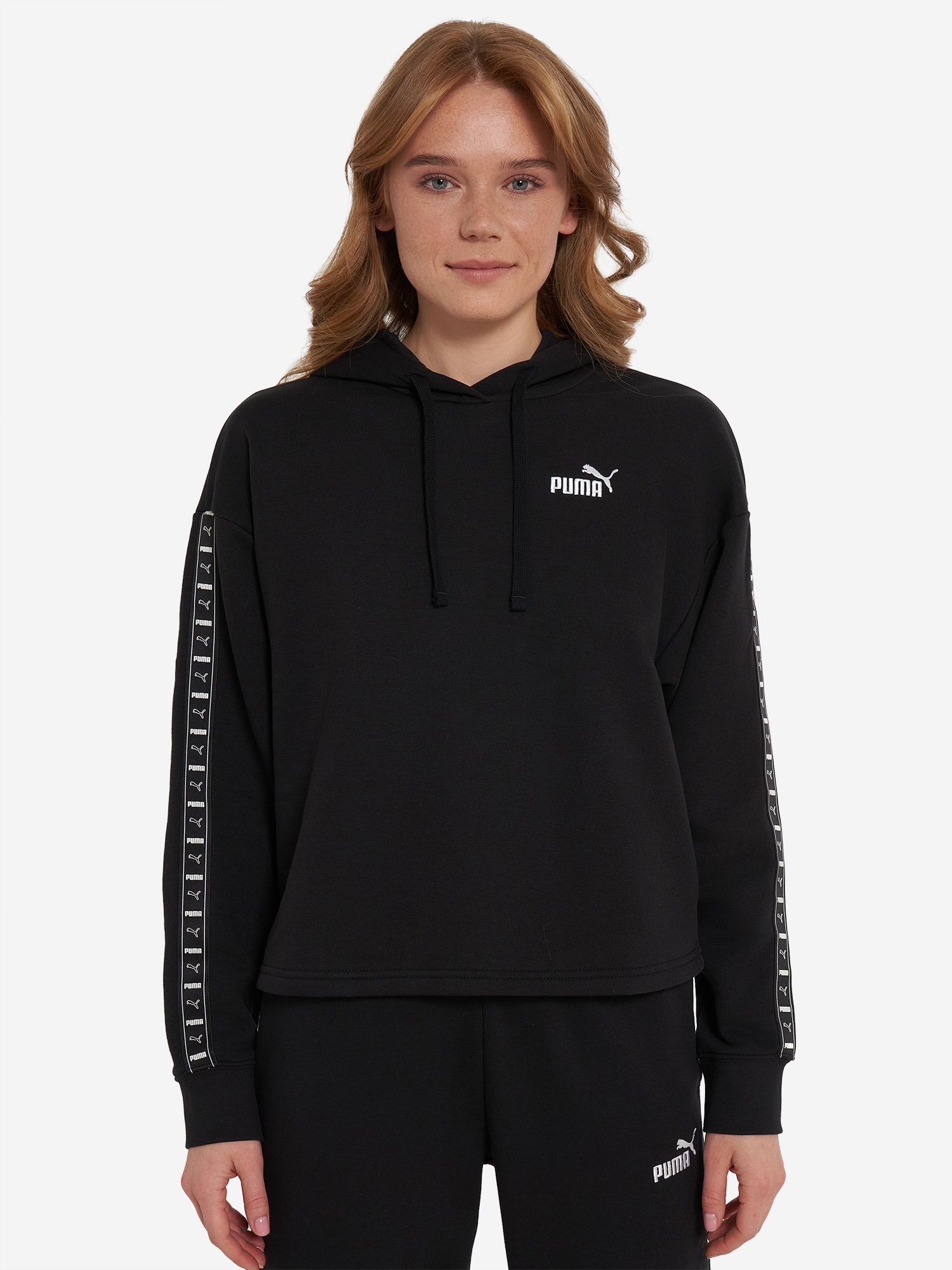 Худи женское PUMA Ess Tape Comfort, Черный 2