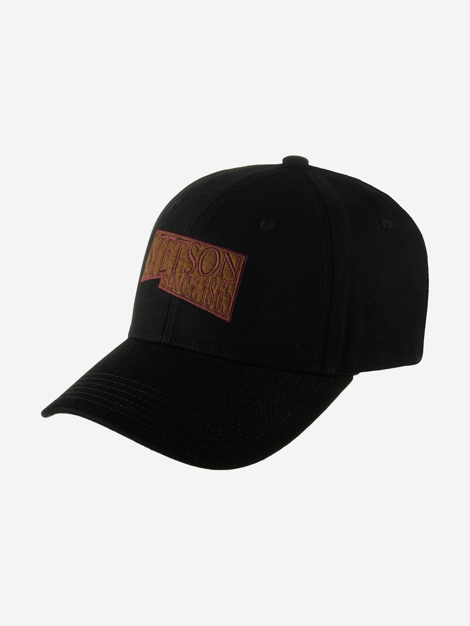 

Бейсболка STETSON 7721174 BASEBALL BRUSHED TWILL (черный), Черный