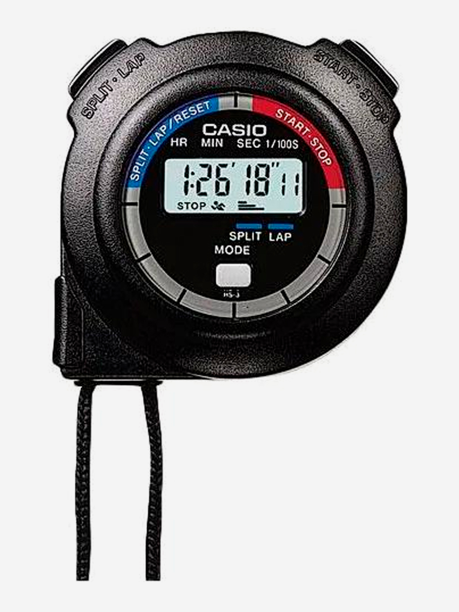 

Секундомер Casio HS-3V-1B, Черный