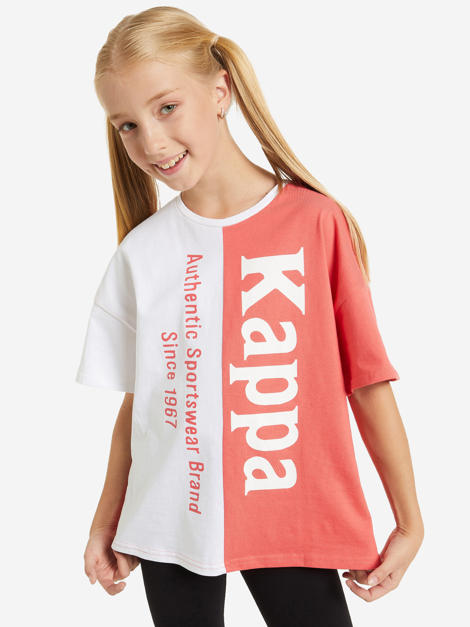 

Футболка для девочек Kappa, Красный
