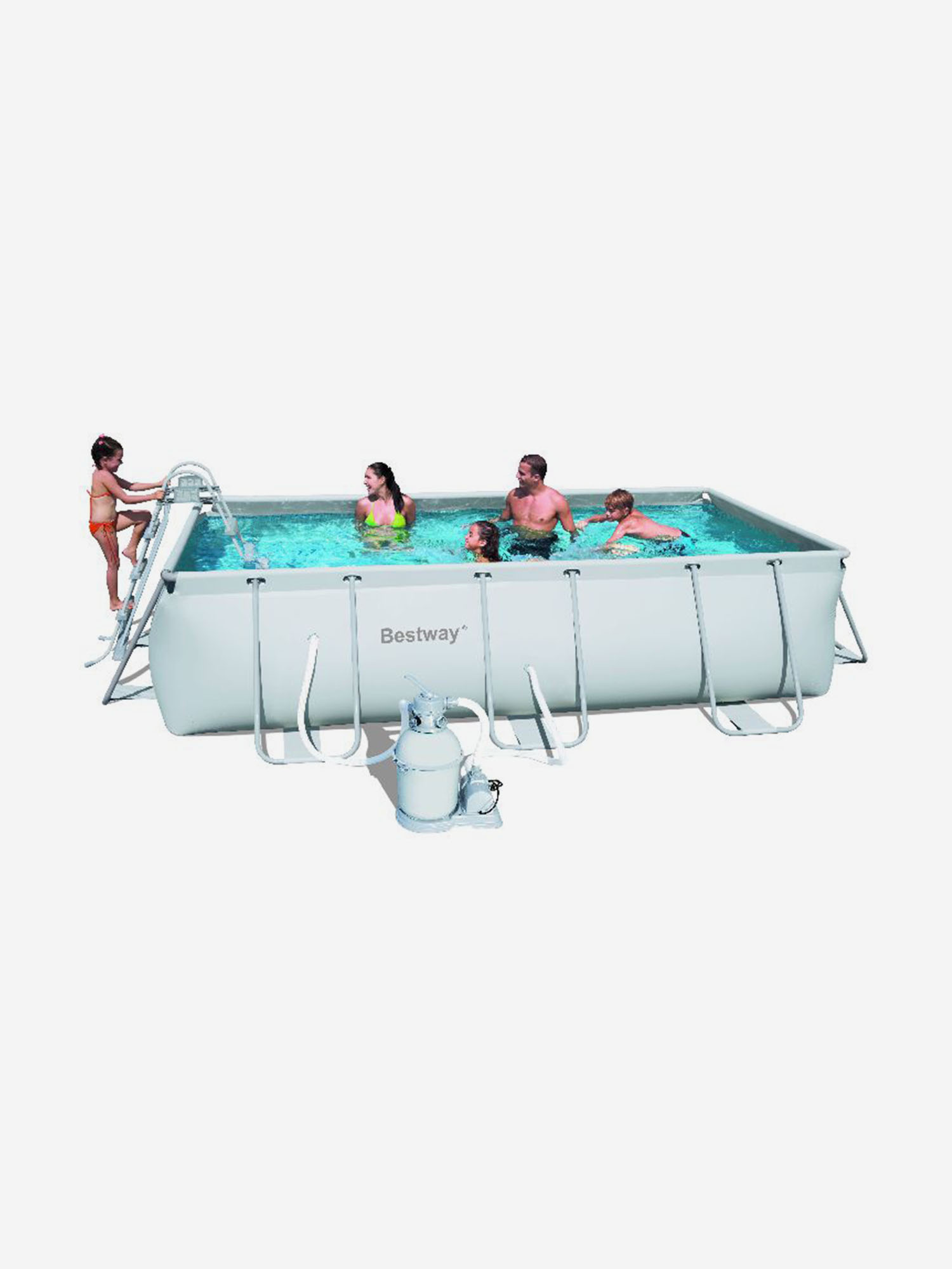 

Каркасный бассейн Bestway 56442 (404х201х100см), Серый