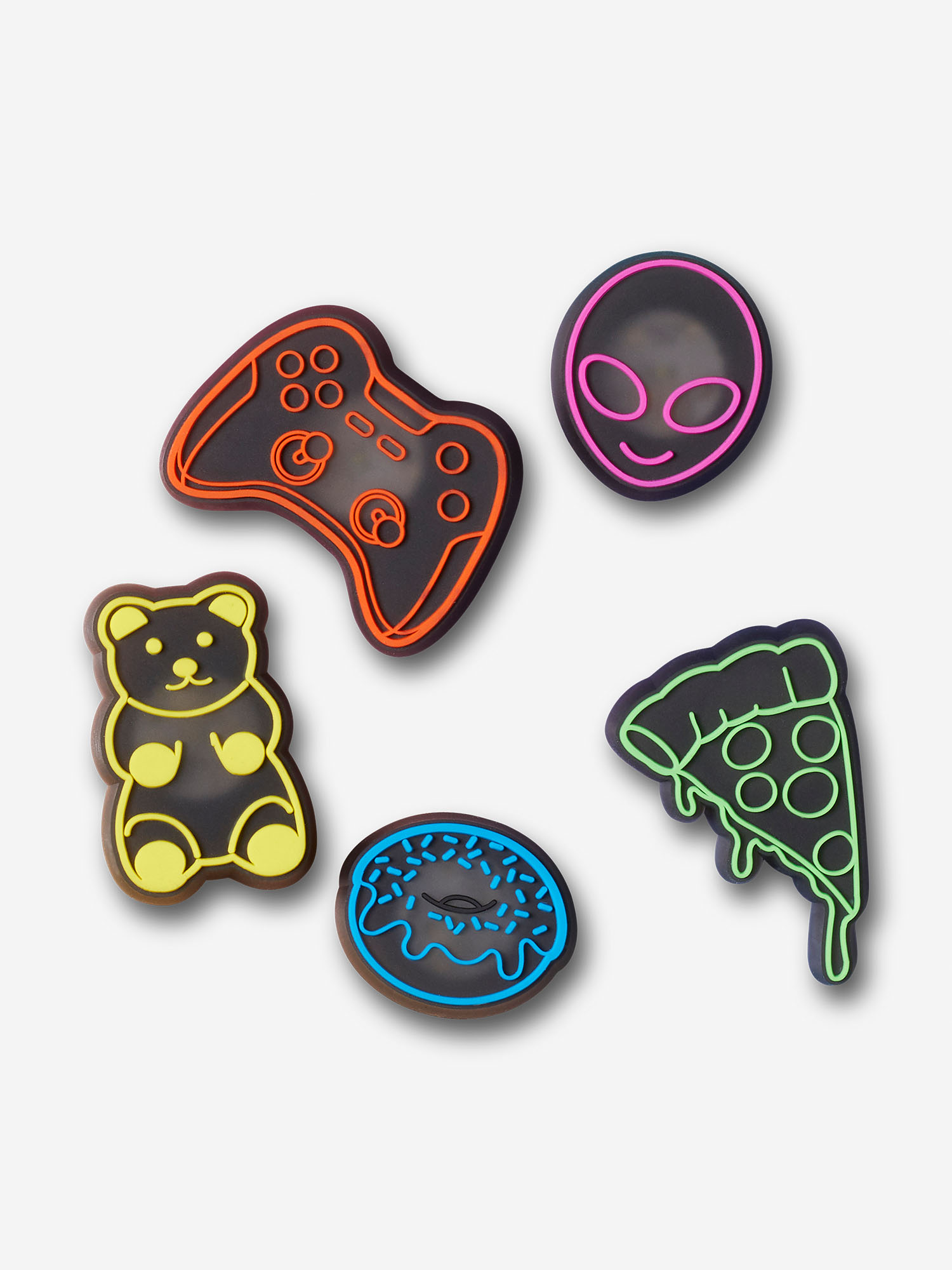 

Украшение для обуви детское Crocs LED Dude Bro, Мультицвет