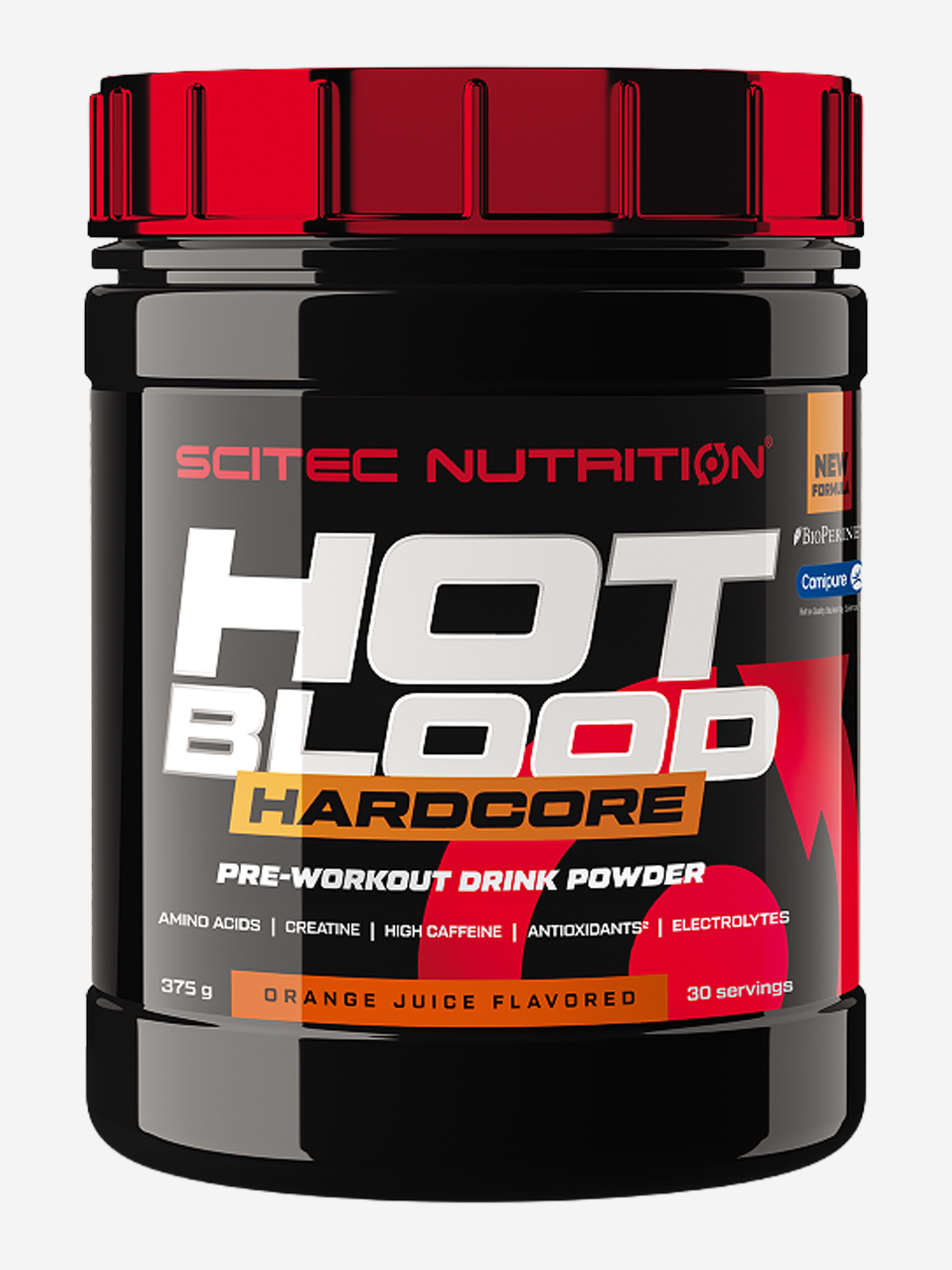 Изображение товара Предтренировочный комплекс Scitec Nutrition Hot Blood hardcore апельсин 375 г
