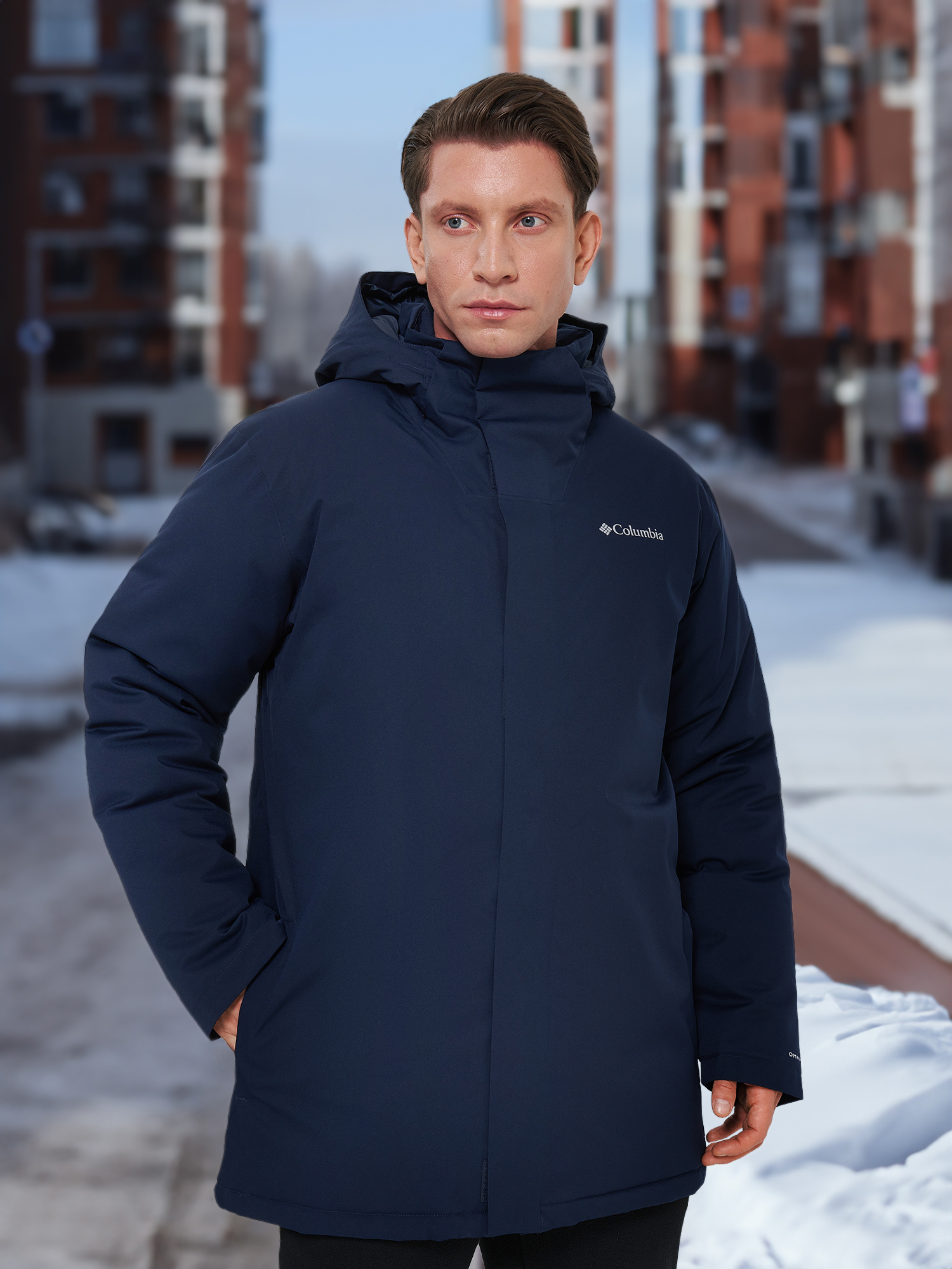 

Куртка утепленная мужская Columbia Blizzard Fighter IV Jacket, Синий