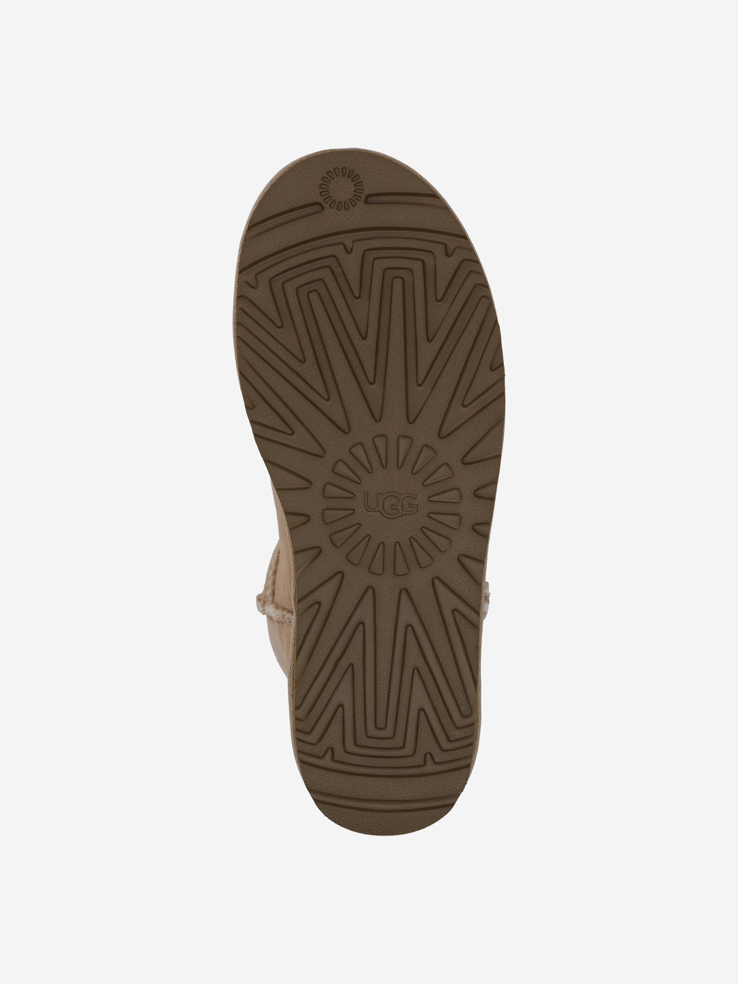 фото Угги женские ugg classic mini ii, бежевый