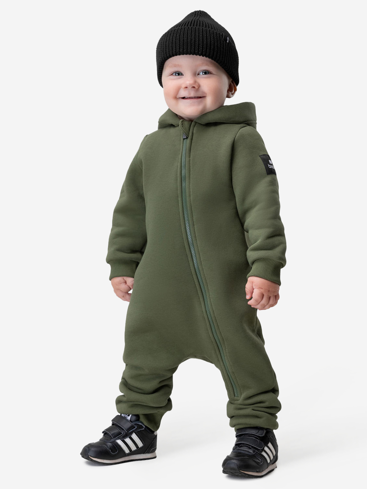 Изображение товара Комбинезон утепленный bodo для малышей Хаки, зимний, демисезонный, активный отдых