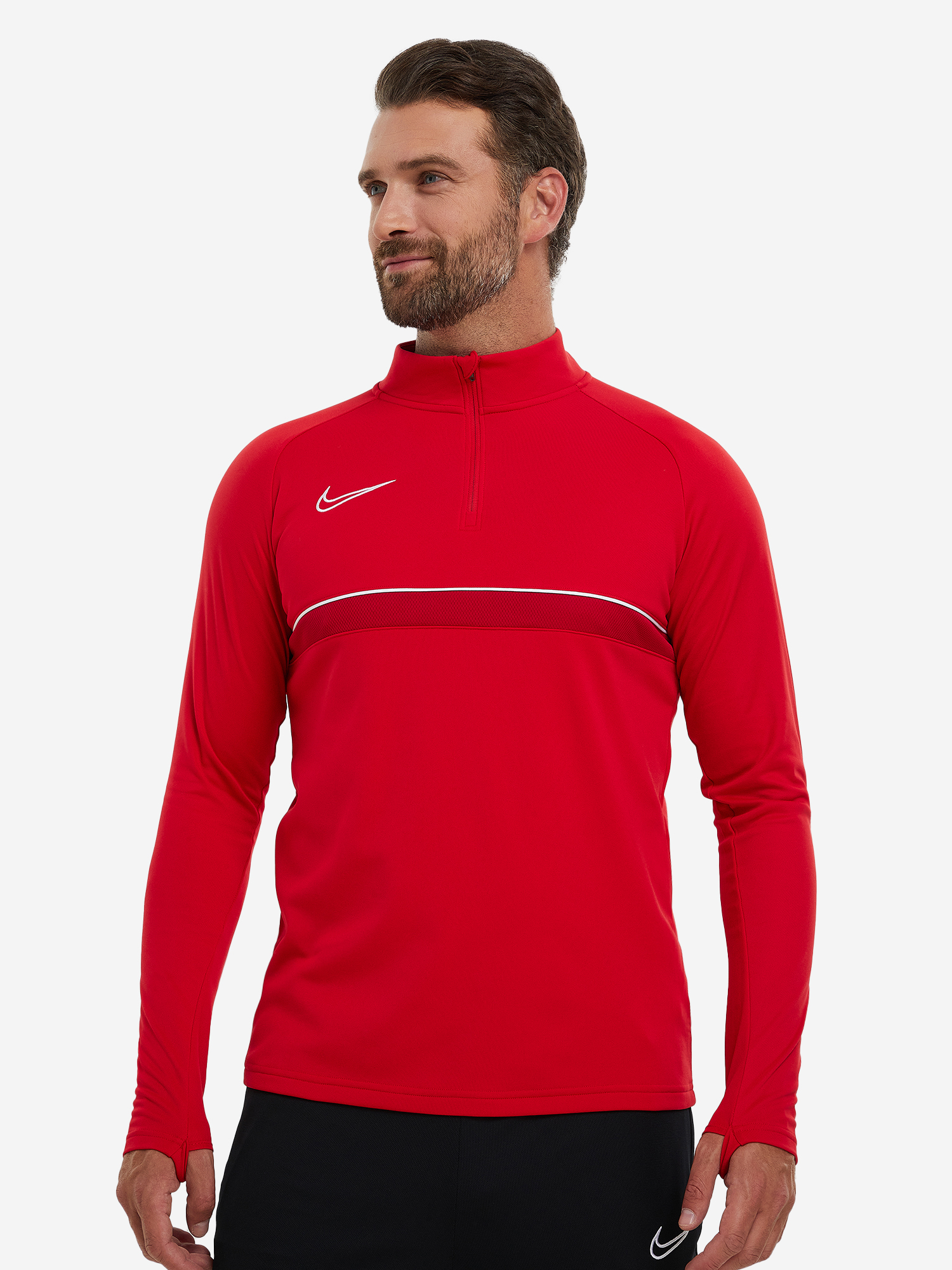 

Джемпер футбольный мужской Nike Academy 21, Красный