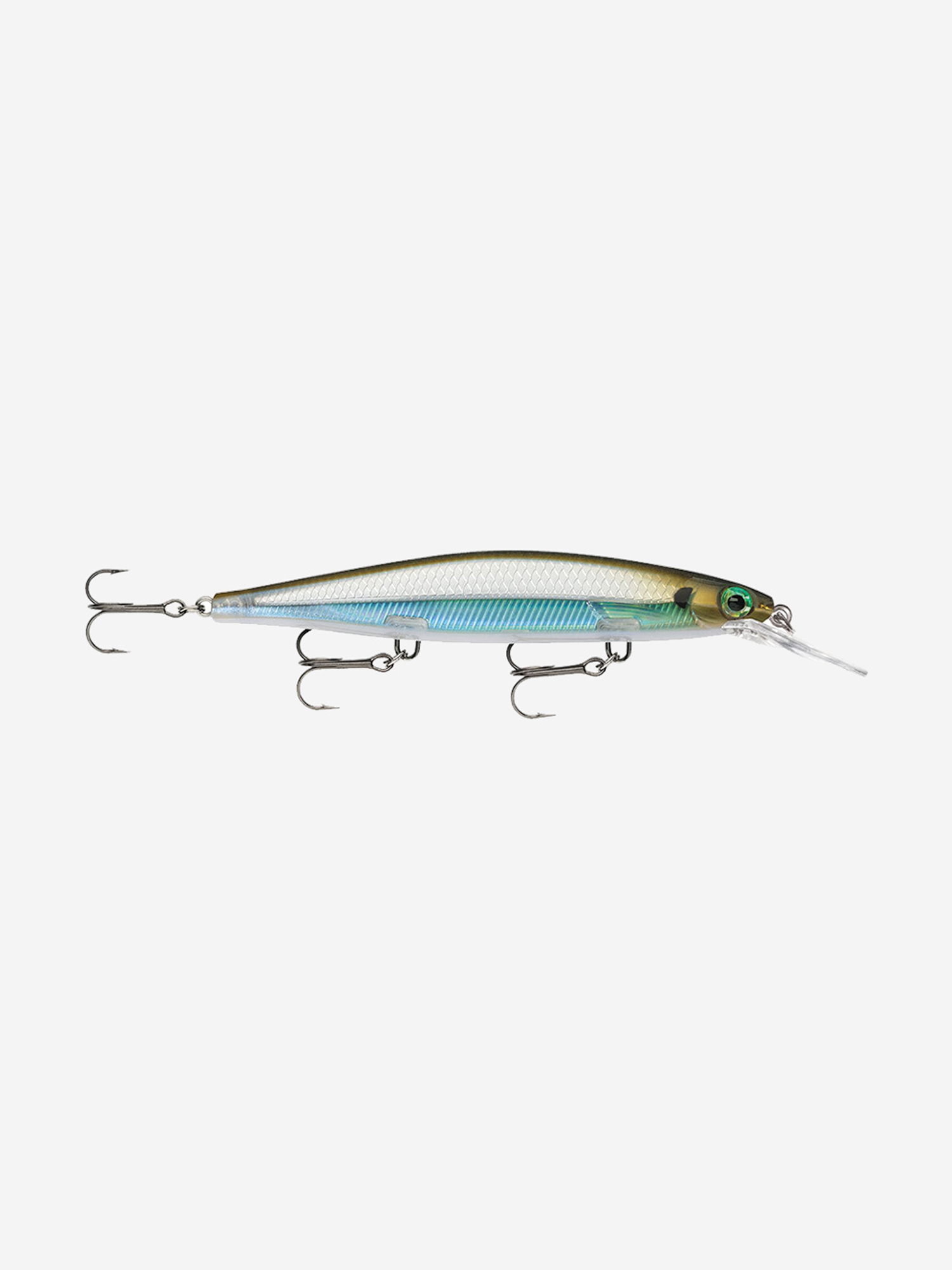 

Воблер для рыбалки RAPALA Shadow Rap Deep 11, 11см, 13гр, цвет MBS, медленно тонущий, Зеленый