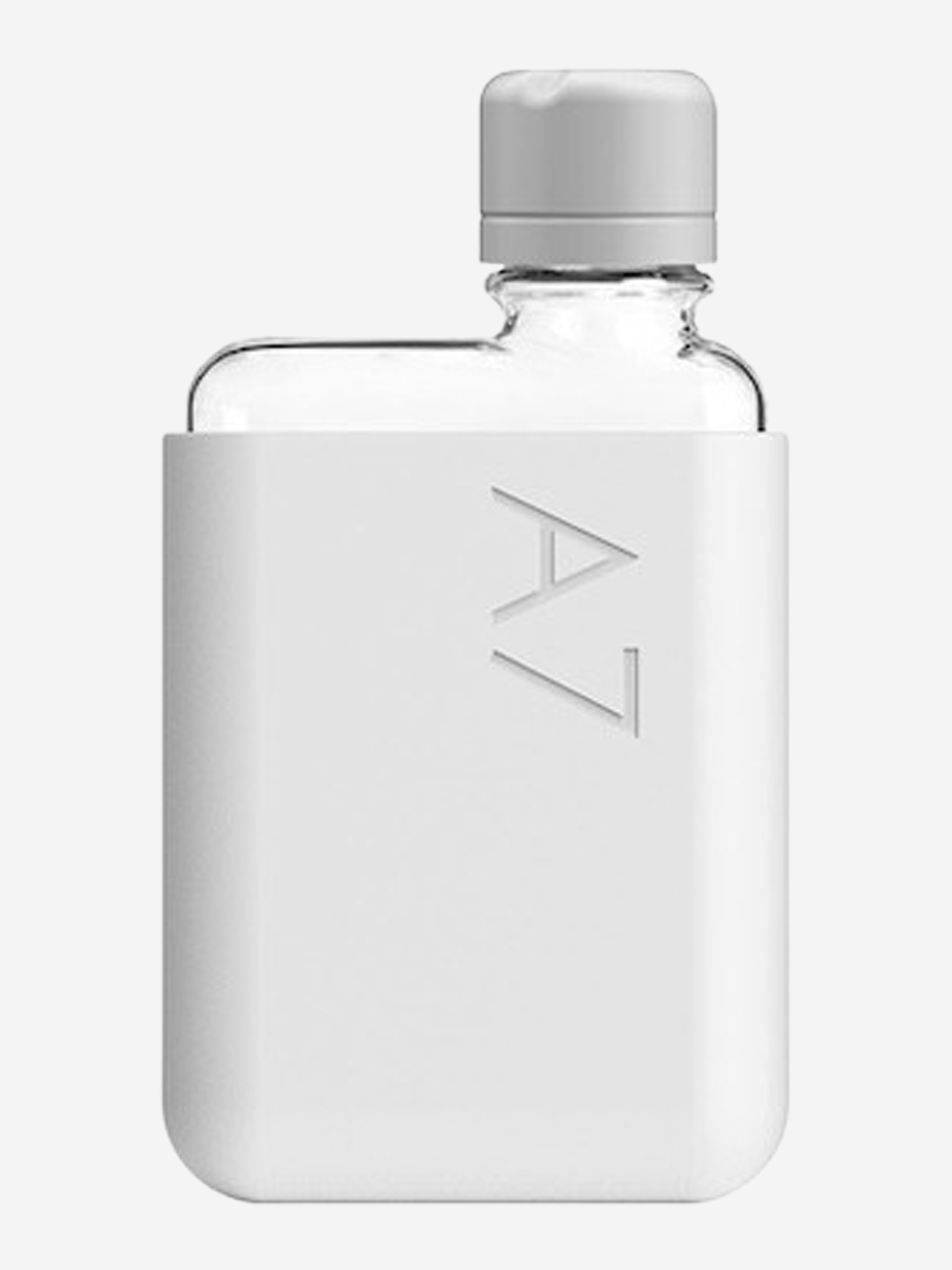 Изображение товара Memobottle A7 с силиконовым чехлом серый бутылька для туризма и путешествий