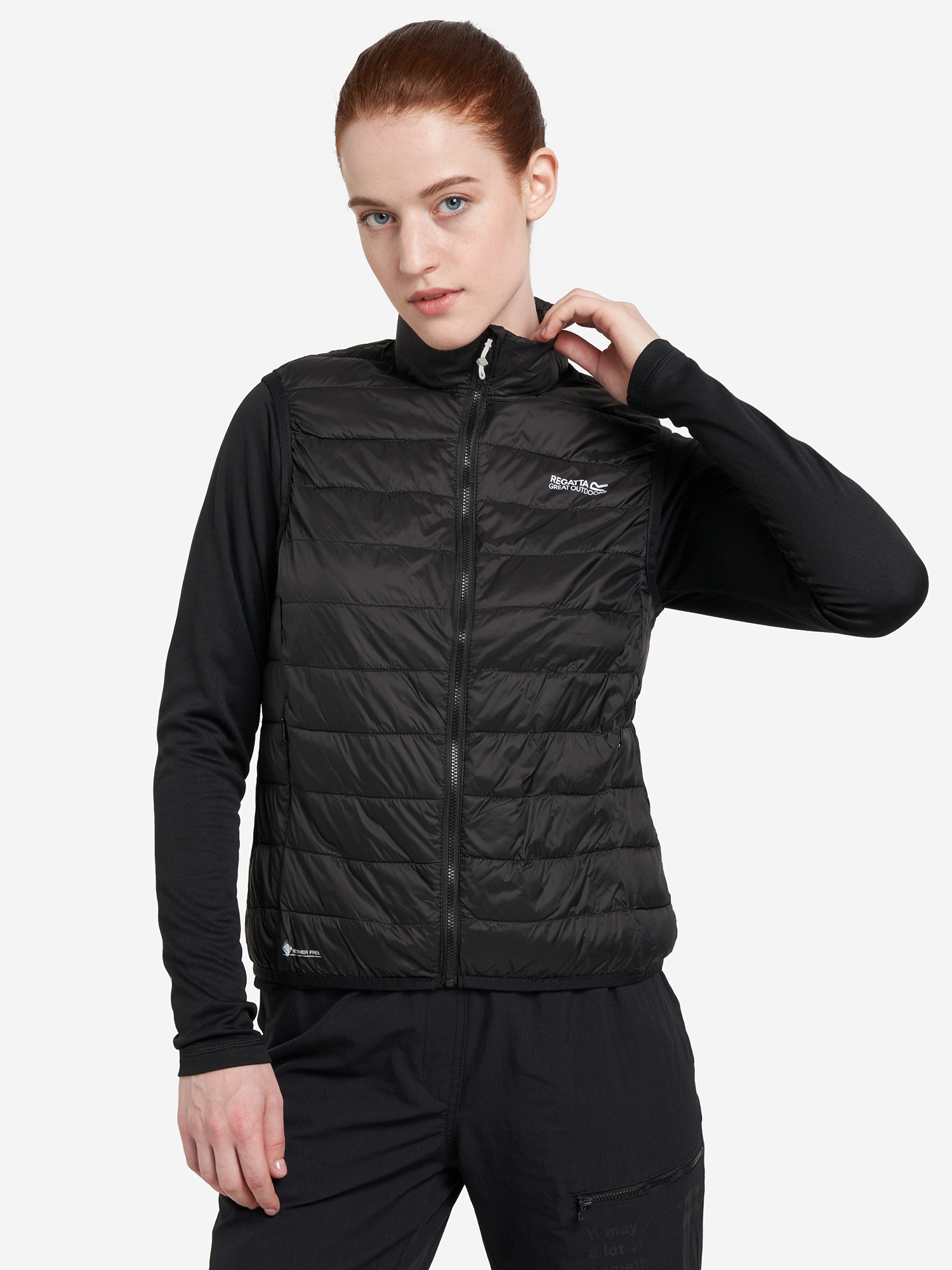 

Жилет утепленный женский Regatta Hillpack, Черный