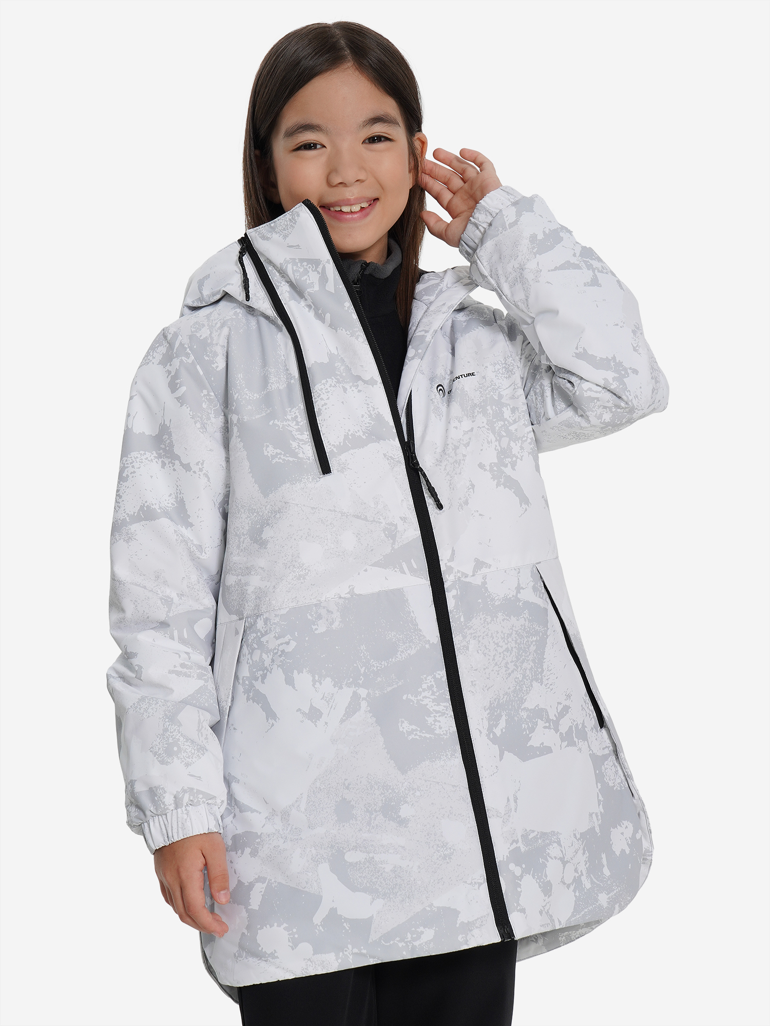 Куртка утепленная для девочек Outventure Серый 4999₽