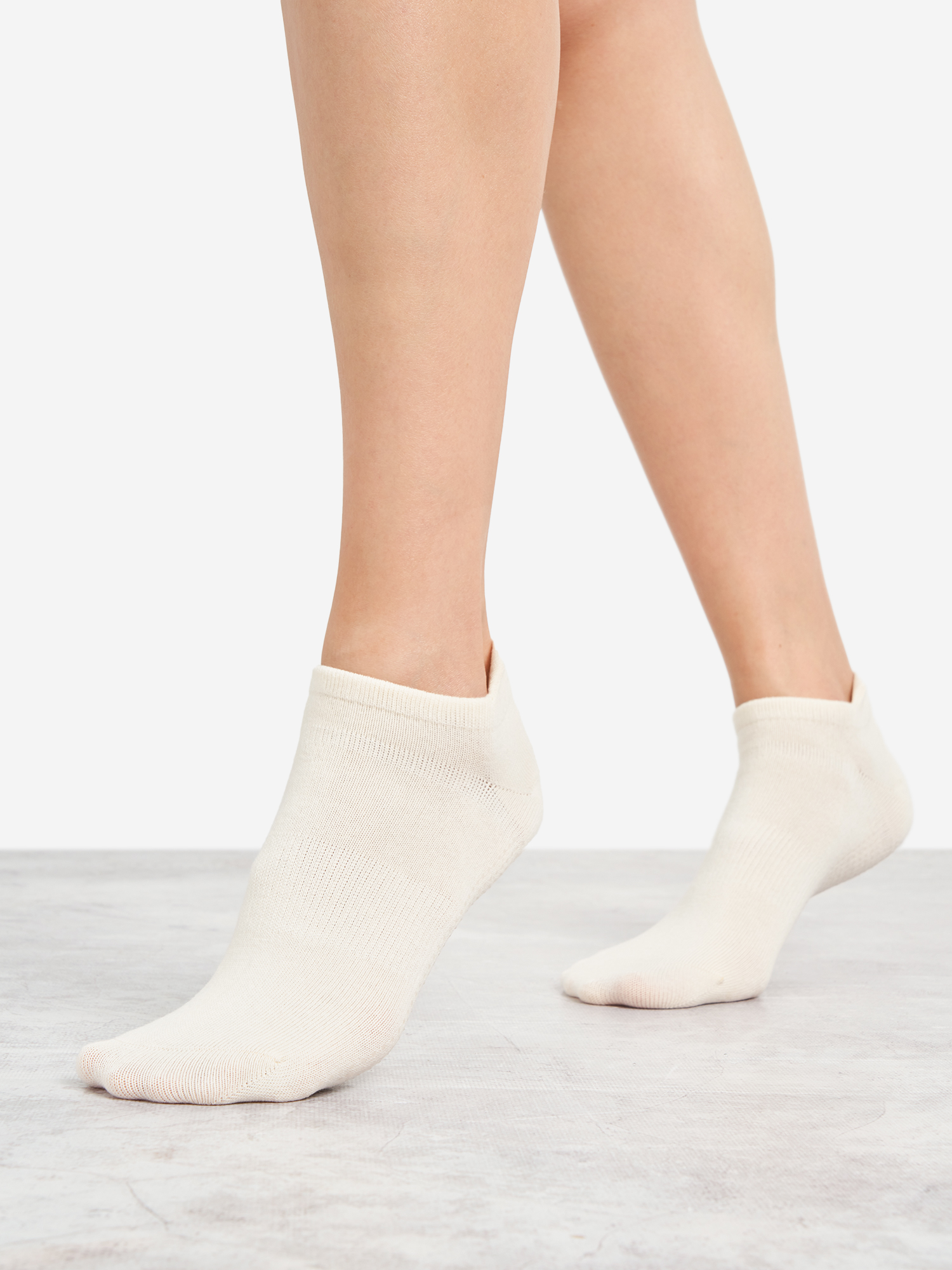 Изображение товара Следки женские Demix, 1 пара, Кремовый