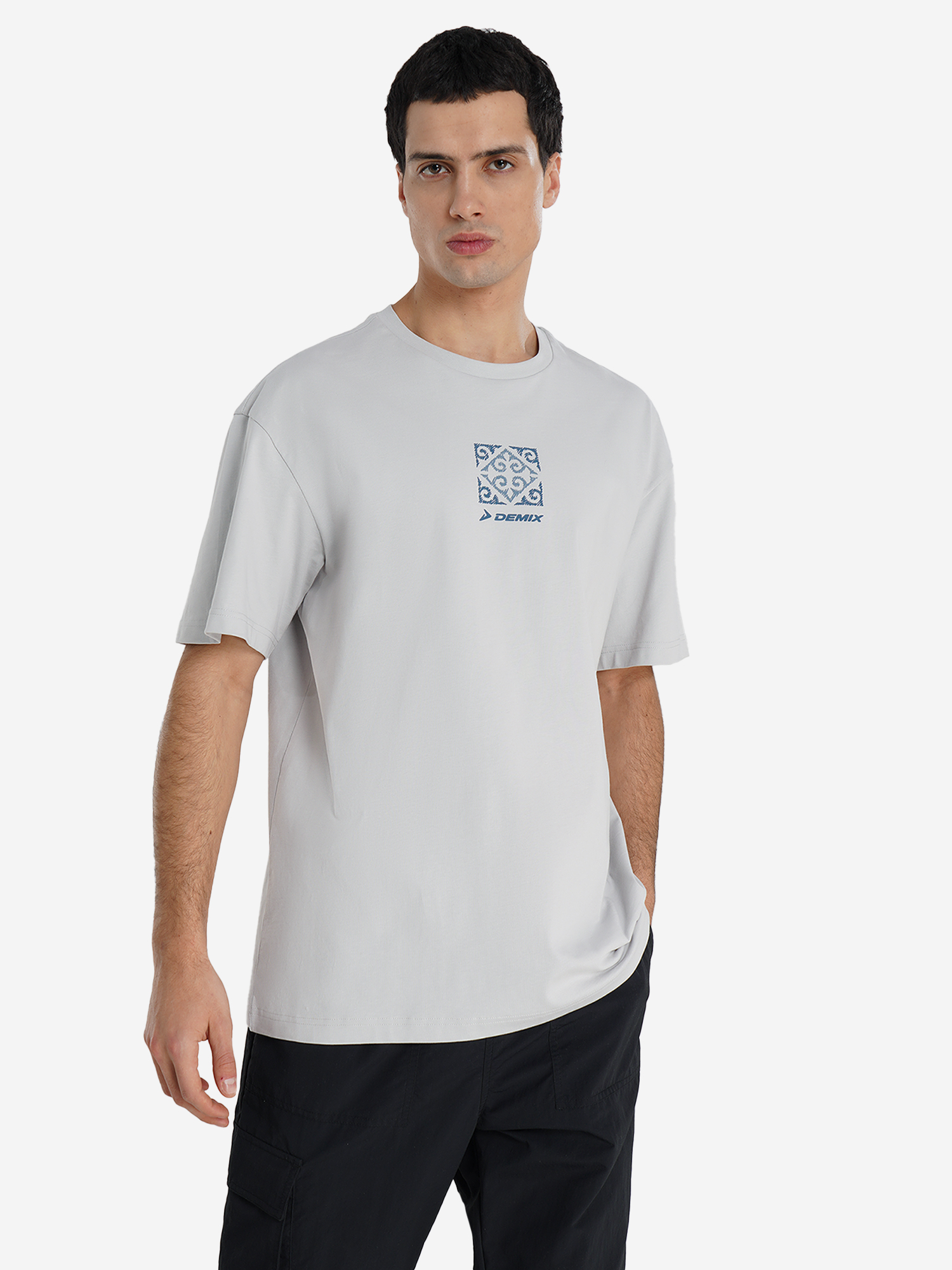 Футболка мужская Demix, серый, арт. 32635