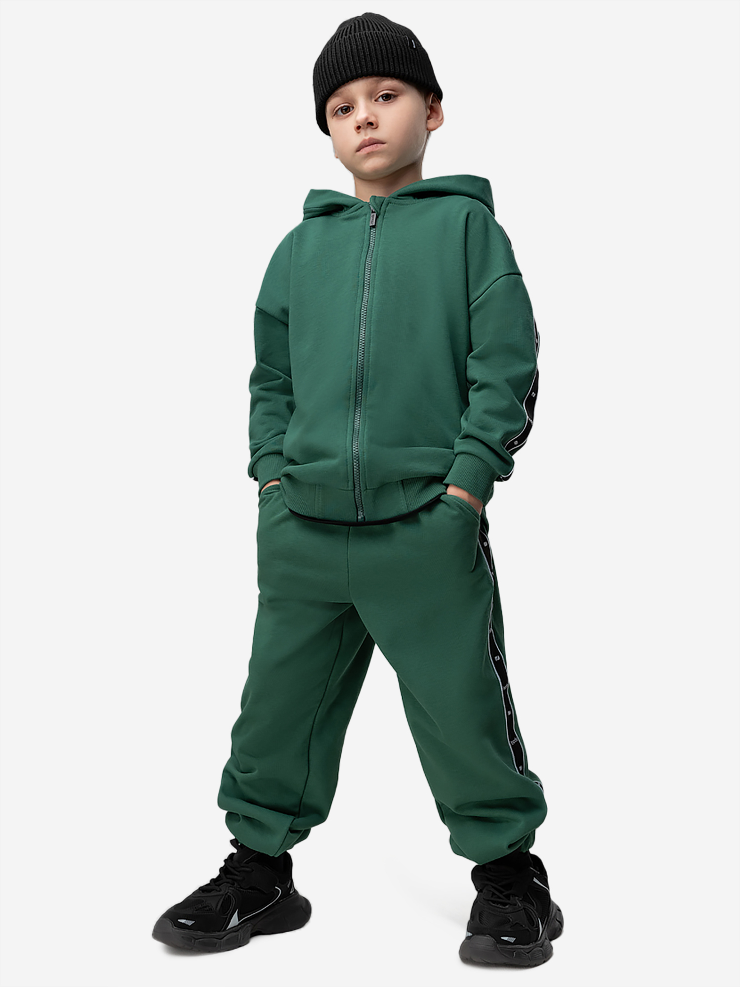 Изображение товара Костюм спортивный для мальчиков bodo, Изумрудный