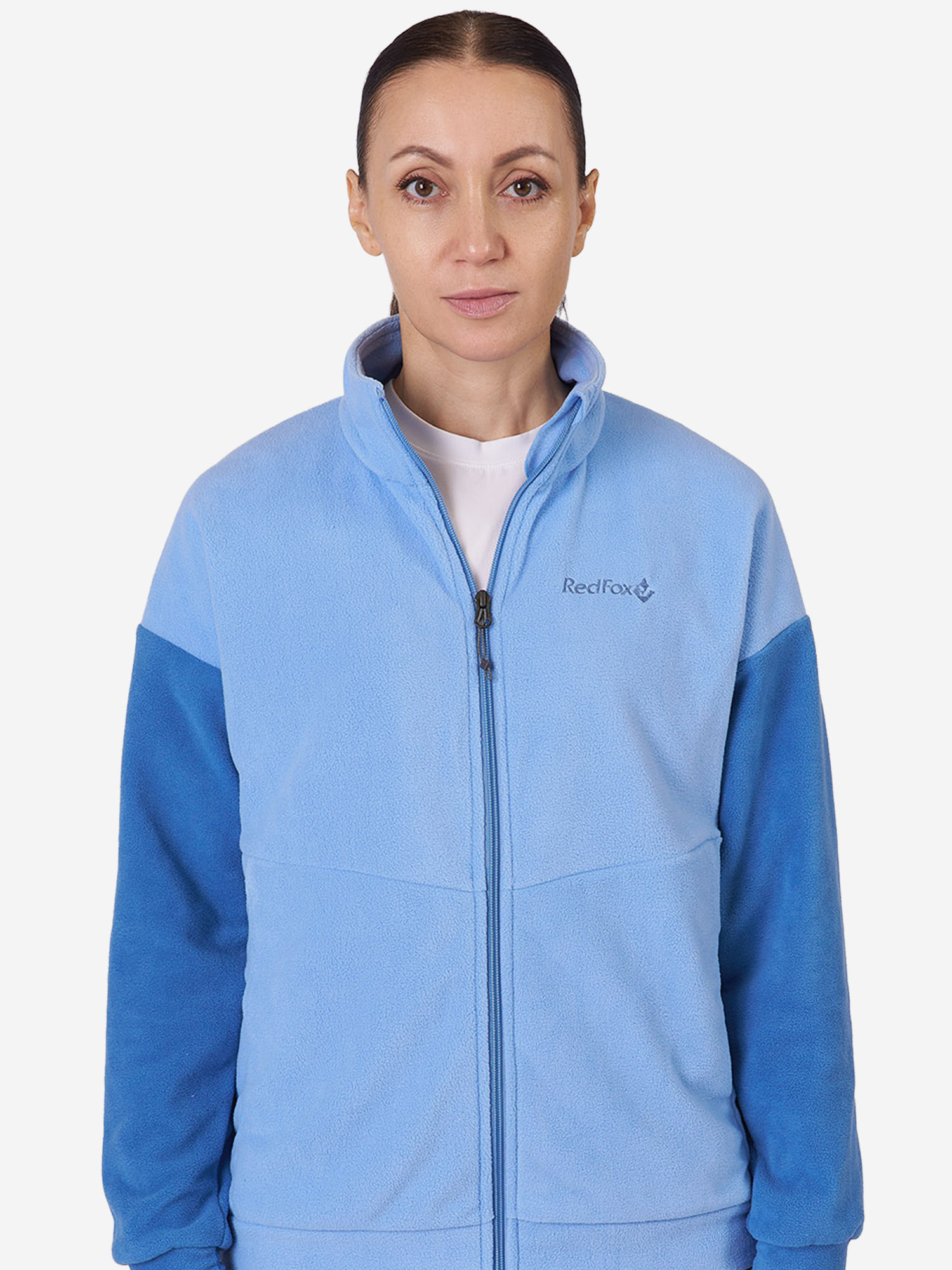 Изображение товара Джемпер Red Fox Camp Jacket женский, Бл.голубой/серо-синий