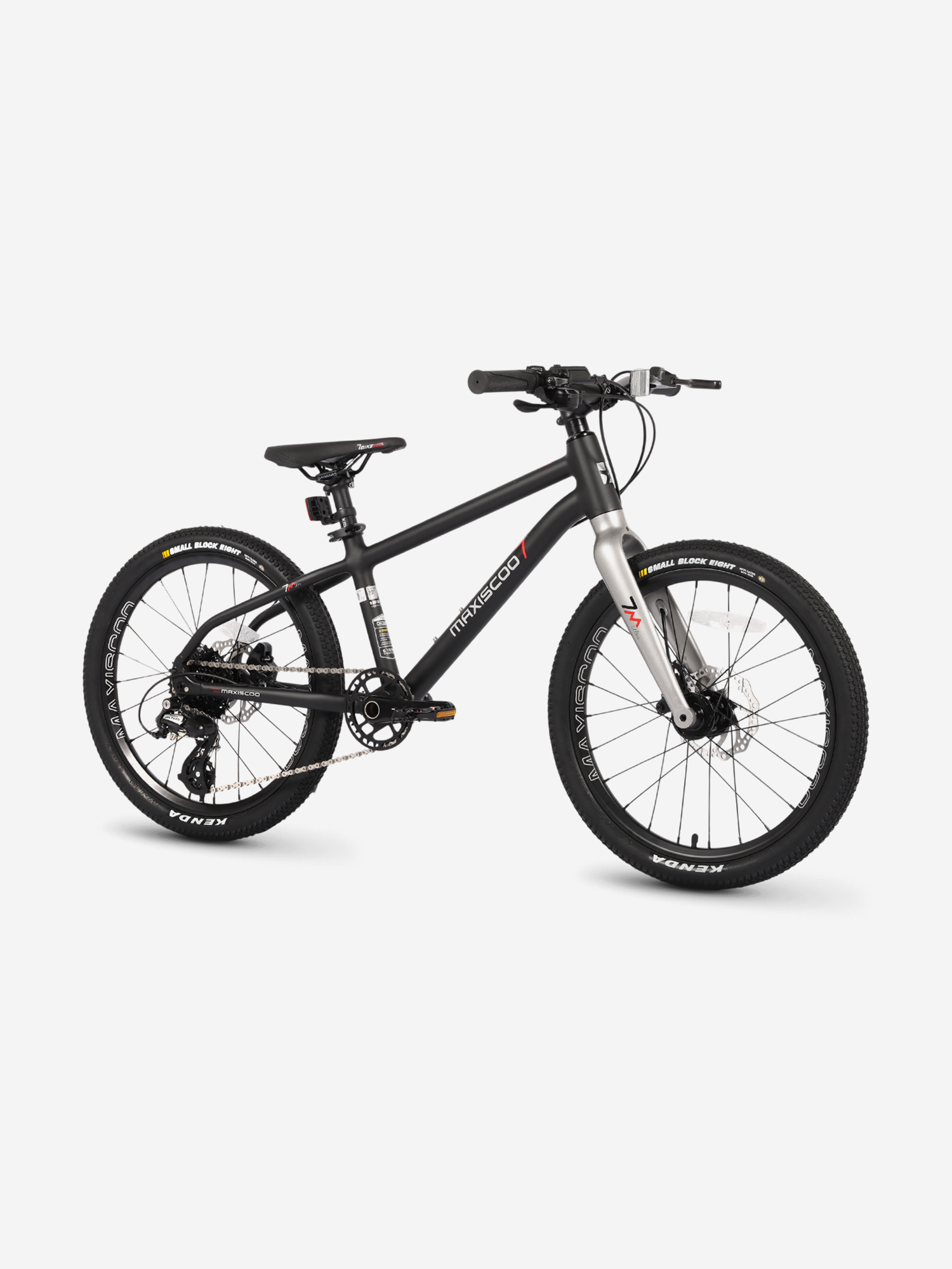 Изображение товара Велосипед детский Maxiscoo 7ULTRA 20'' черный матовый, 2026