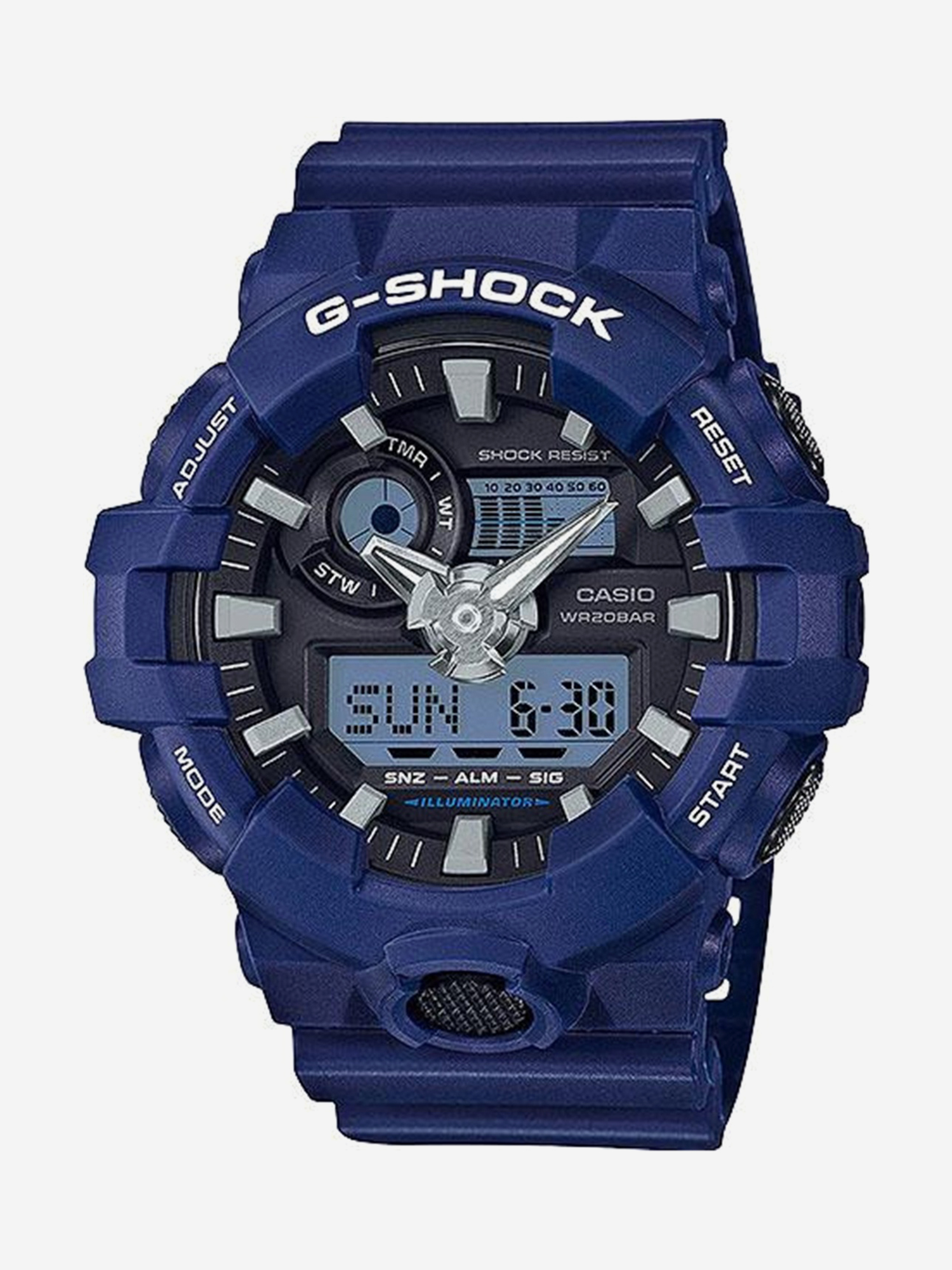 Изображение товара Спортивные часы CASIO G-SHOCK GA-700-2A, Синий