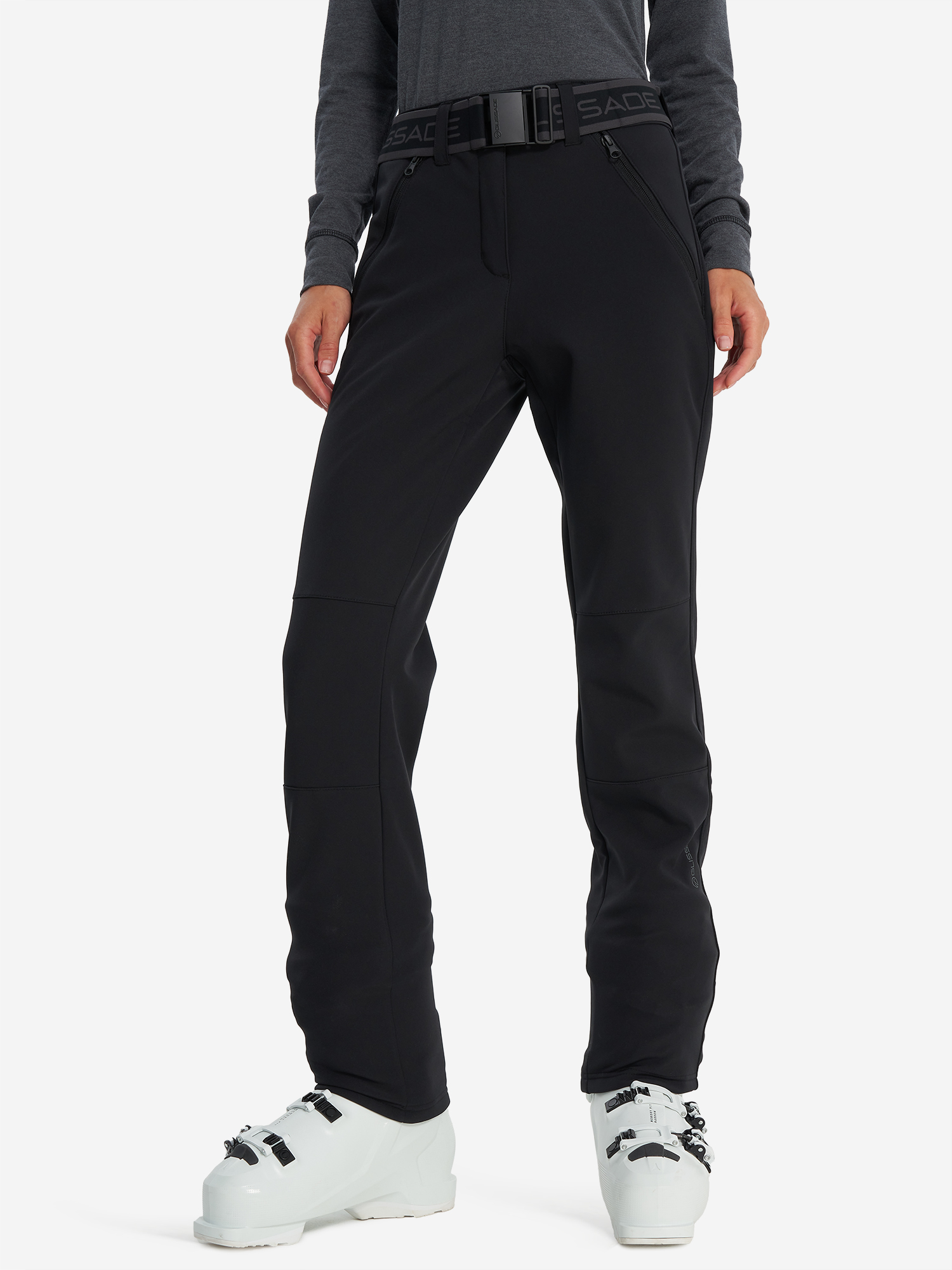 Брюки софтшелл Glissade, черный, арт. 138457gsd-99