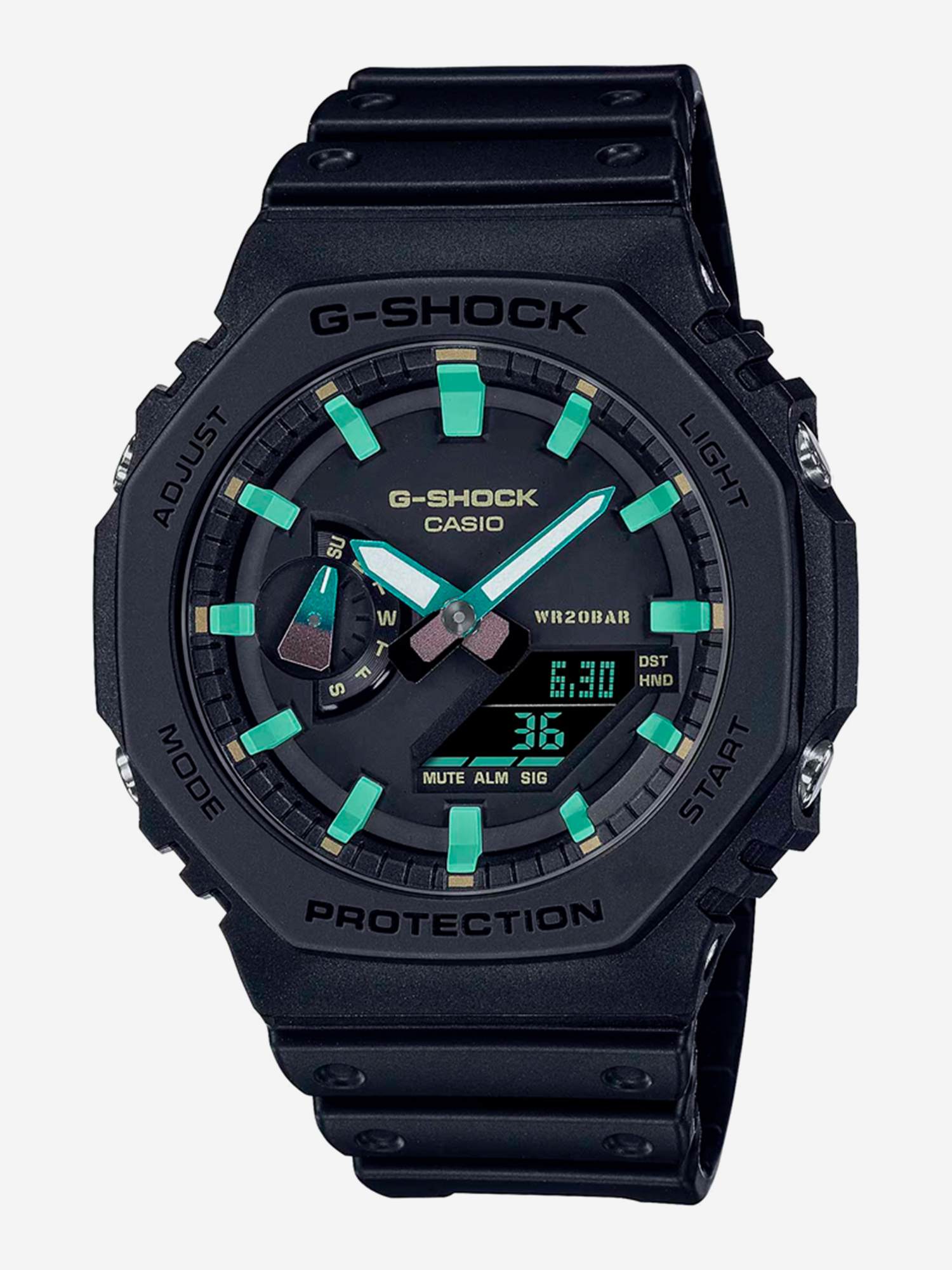 

Спортивные часы CASIO GA-2100RC-1A, Черный