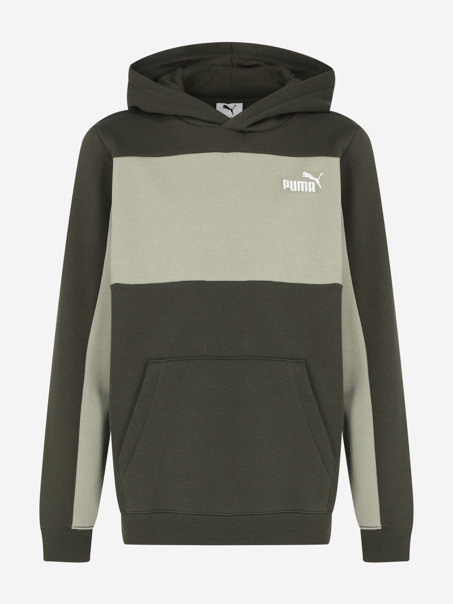 

Худи для мальчиков PUMA Ess Block, Зеленый