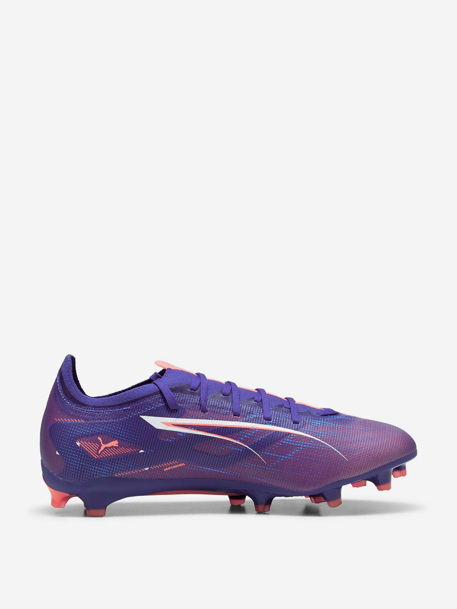 Бутсы мужские PUMA Ultra 5 Match Fg/Ag, Фиолетовый Вид№4