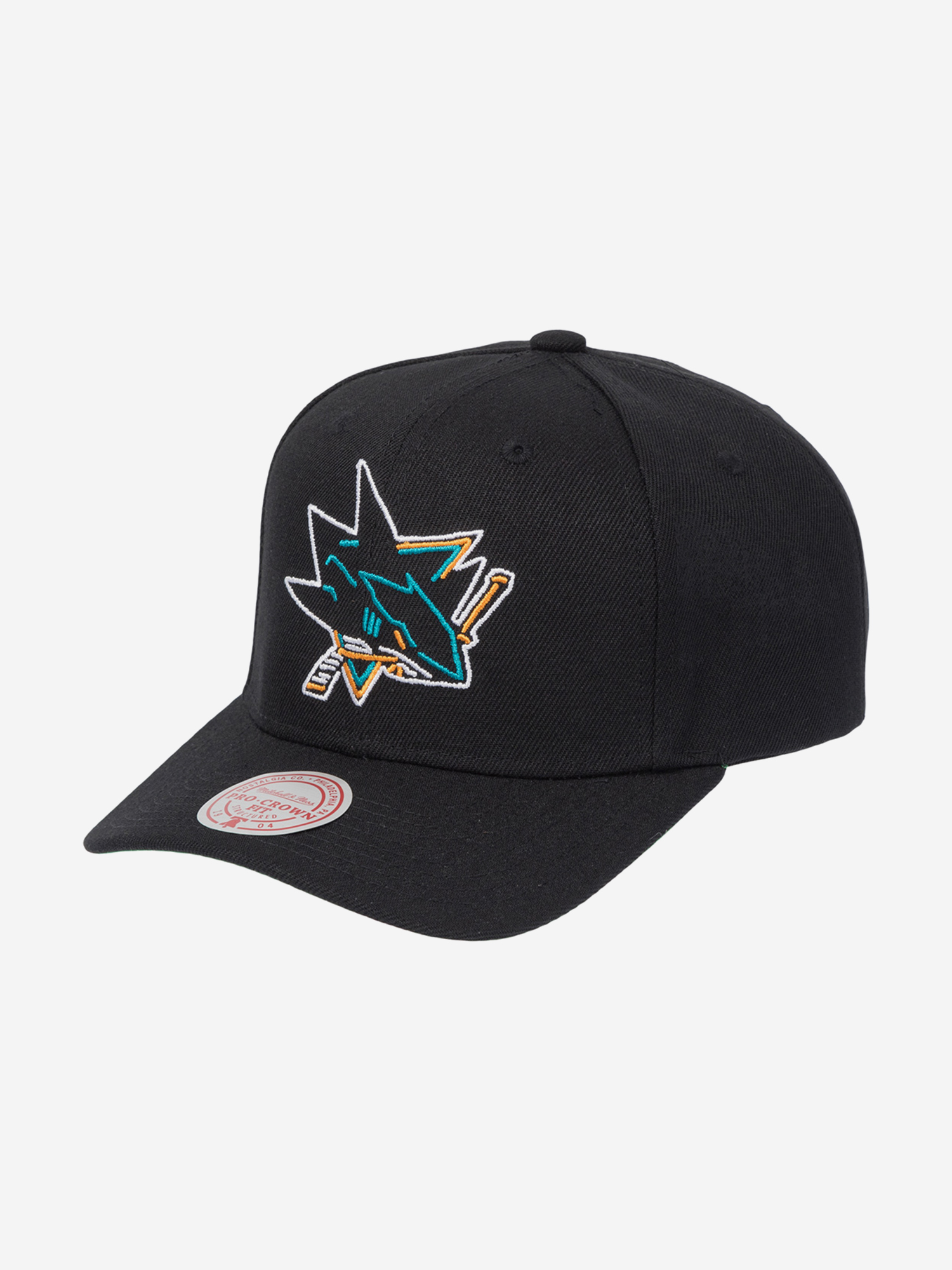Изображение товара Бейсболка MITCHELL NESS HP9572-SJSBLCK San Jose Sharks NHL