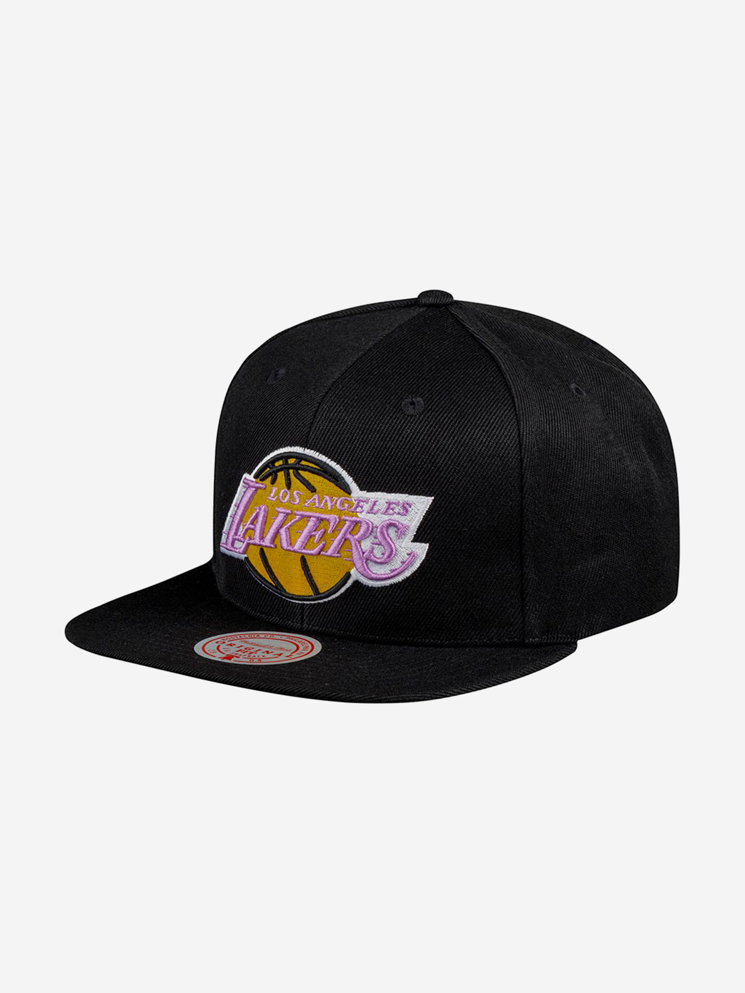 Изображение товара Бейсболка MITCHELL NESS Los Angeles Lakers с прямым козырьком