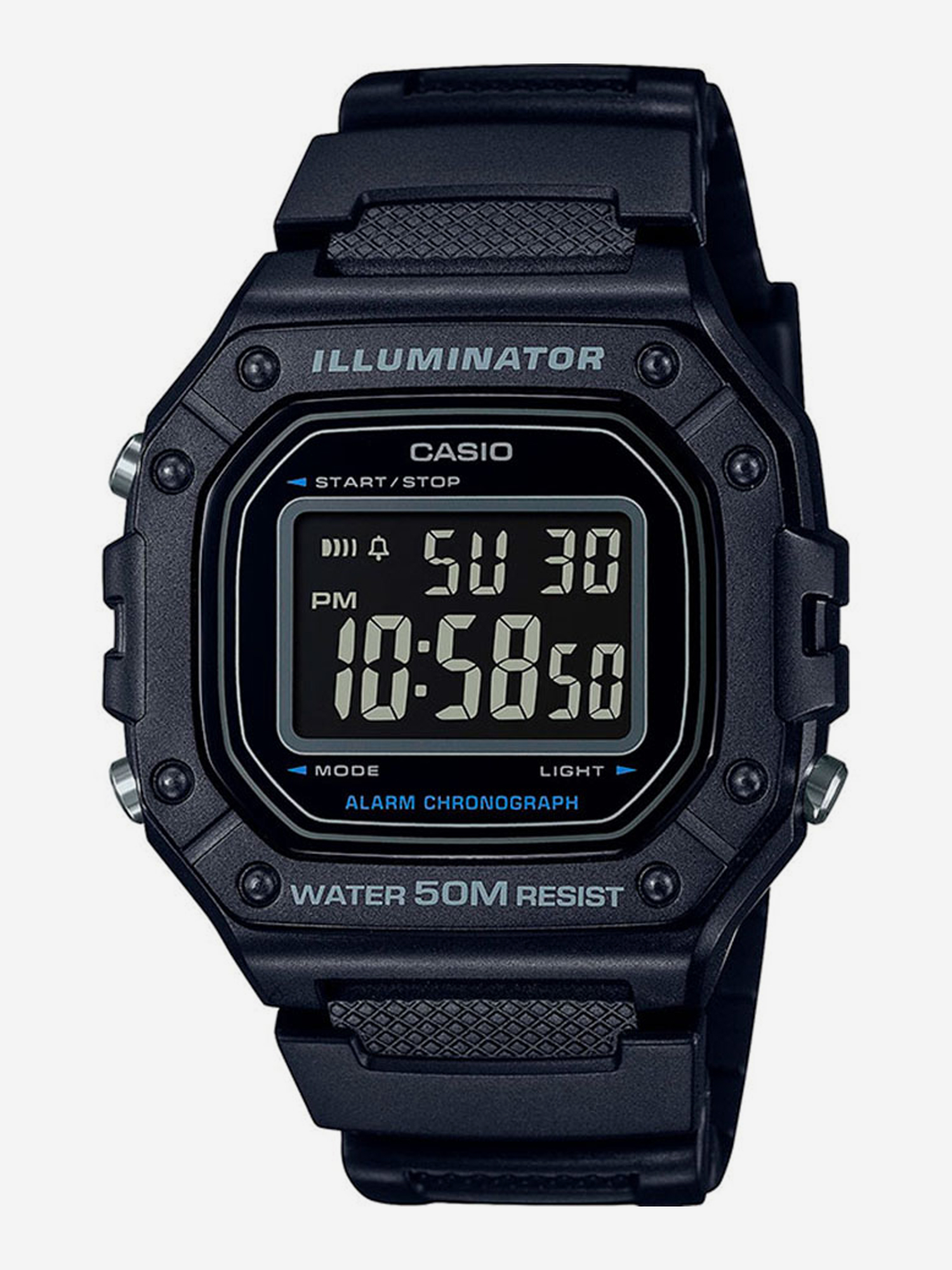 

Наручные часы Casio Collection W-218H-1B, Черный