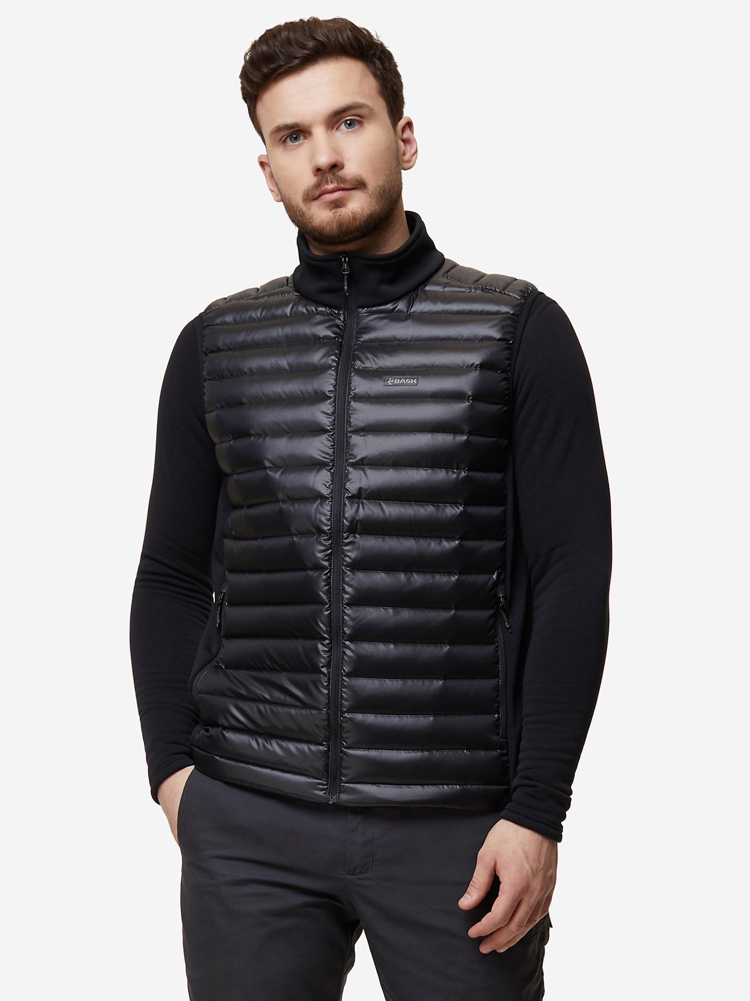 Жилет пуховой мужской Bask Chamonix Light Vest, Черный 19032BSK-9009, размер 52